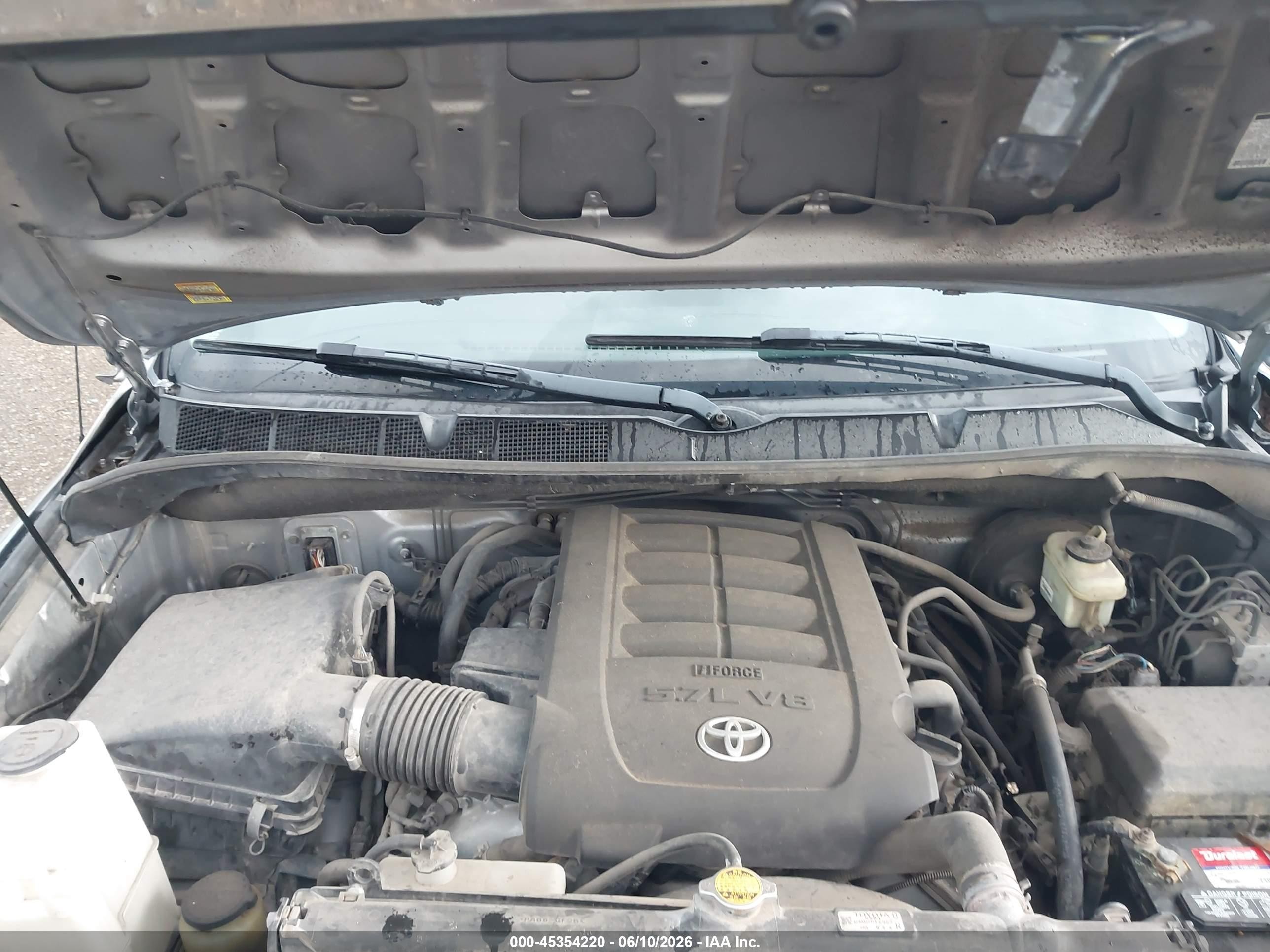 2013 Toyota Tundra Grade 5.7l V8 Silver vin: 5TFRY5F16DX142458