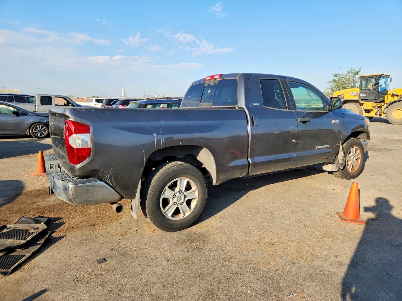 2014 Toyota Tundra Sr5 Gray vin: 5TFRY5F16EX155809
