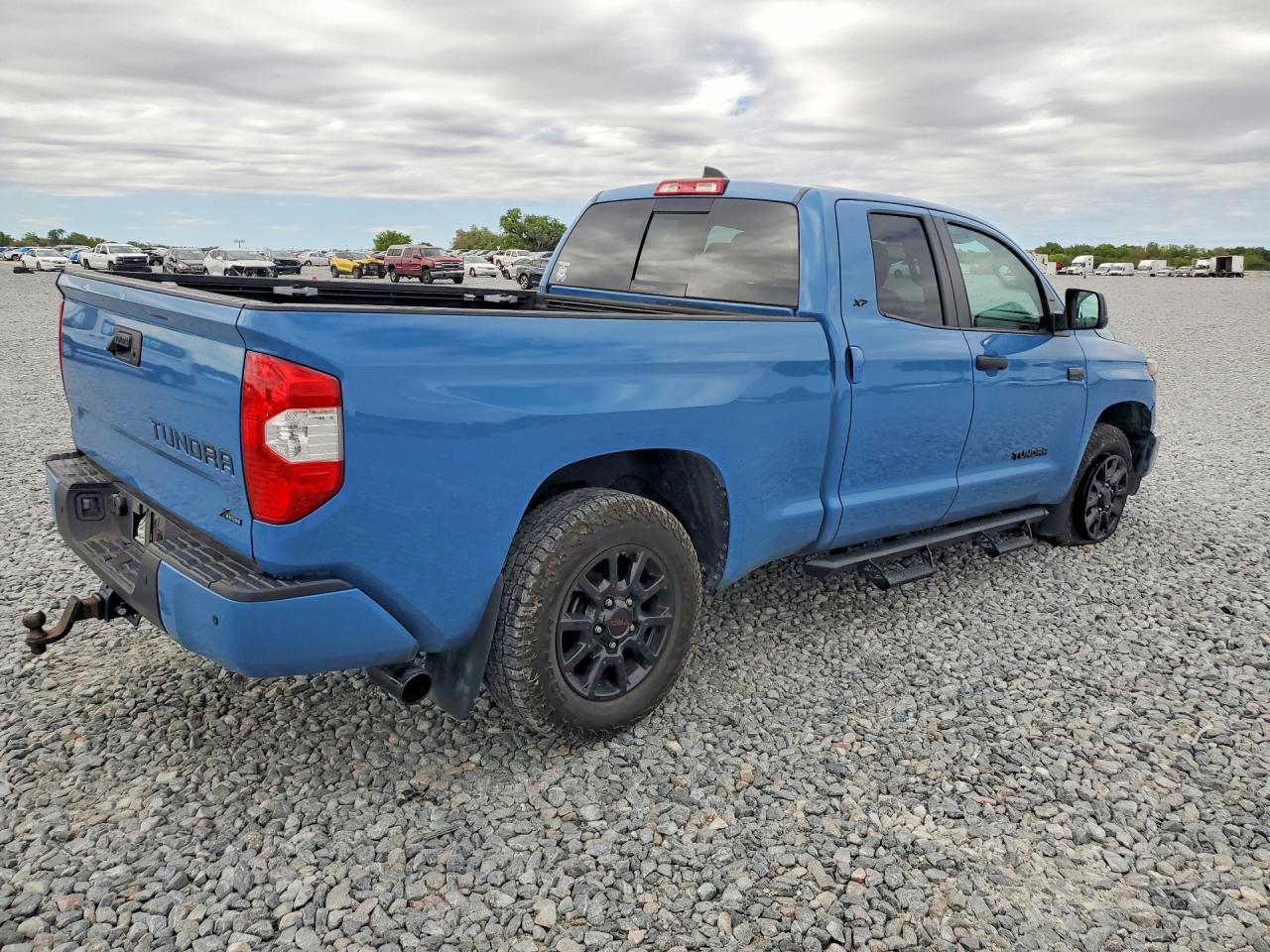 2021 Toyota Tundra Sr5 Blue vin: 5TFRY5F16MX284874