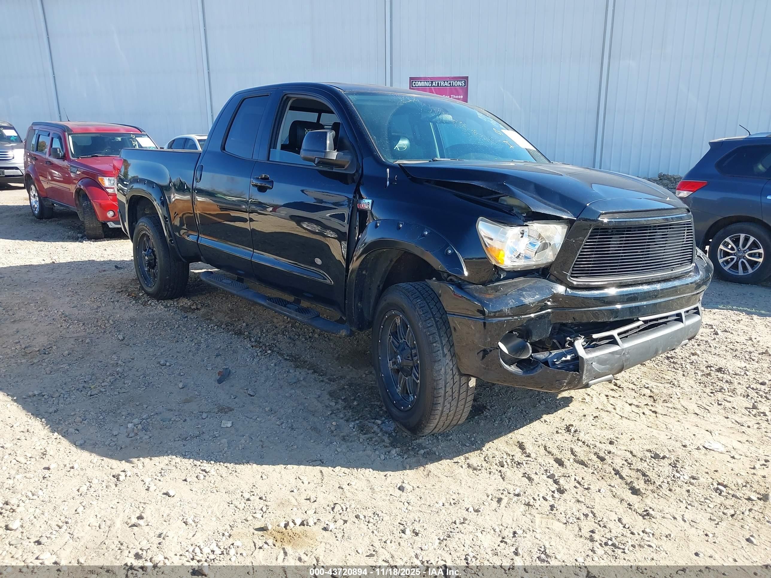 2011 Toyota Tundra Grade 5.7l V8 Black vin: 5TFRY5F18BX108891