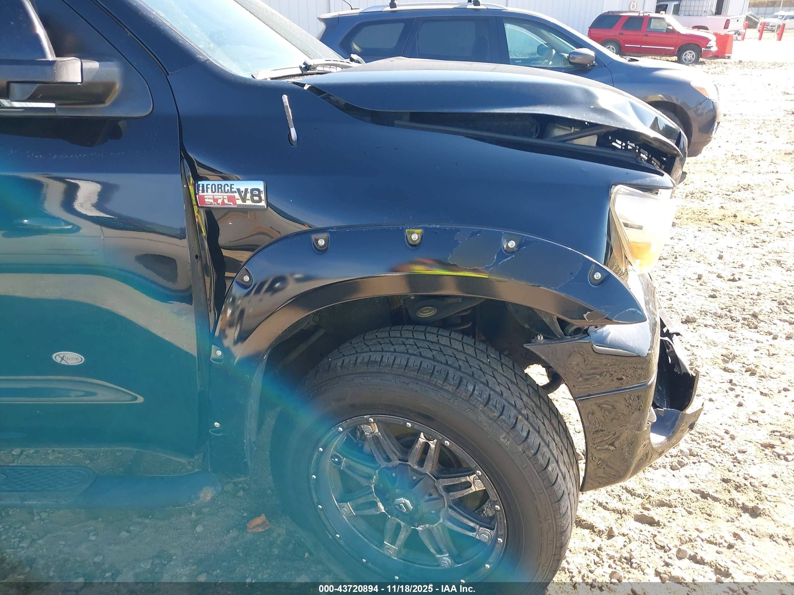 2011 Toyota Tundra Grade 5.7l V8 Black vin: 5TFRY5F18BX108891