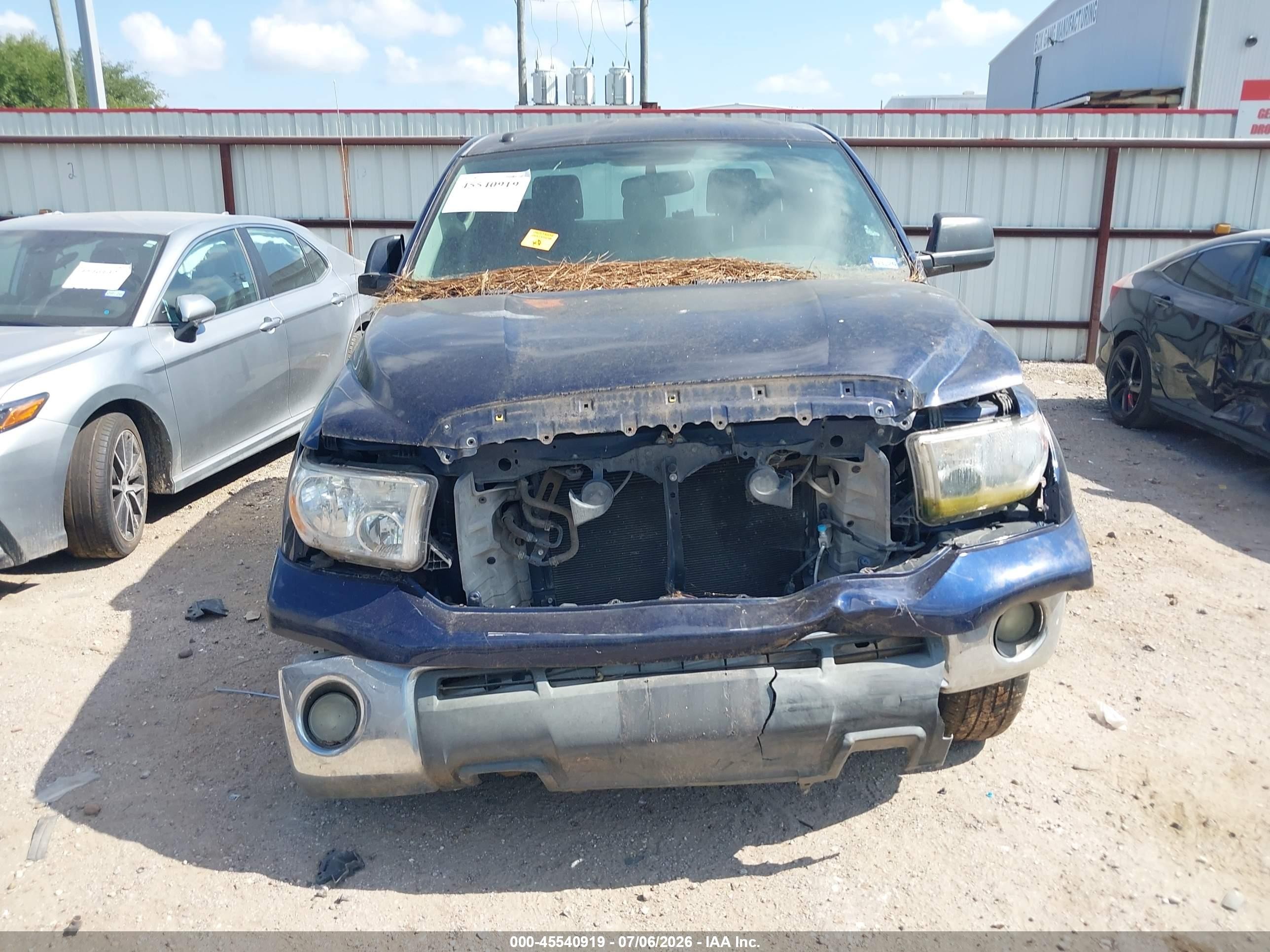 2012 Toyota Tundra Grade 5.7l V8 Blue vin: 5TFRY5F18CX116412