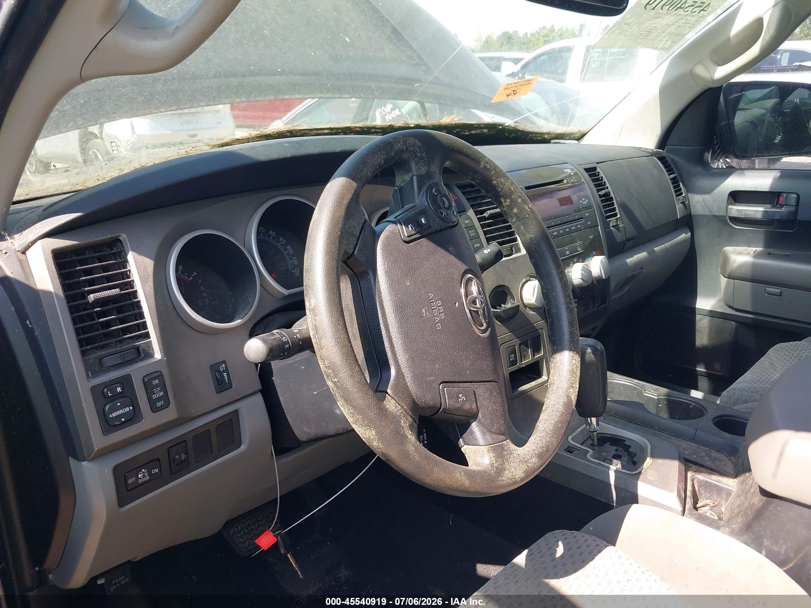 2012 Toyota Tundra Grade 5.7l V8 Blue vin: 5TFRY5F18CX116412