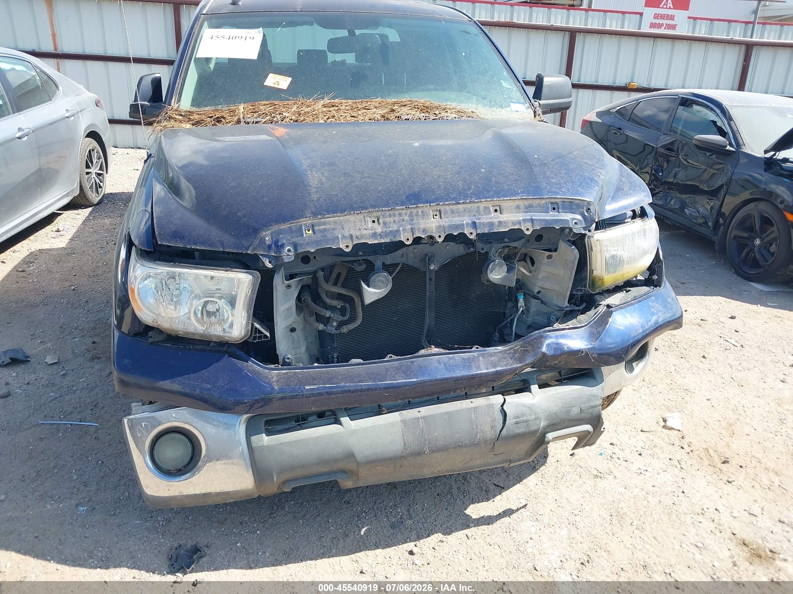 2012 Toyota Tundra Grade 5.7l V8 Blue vin: 5TFRY5F18CX116412