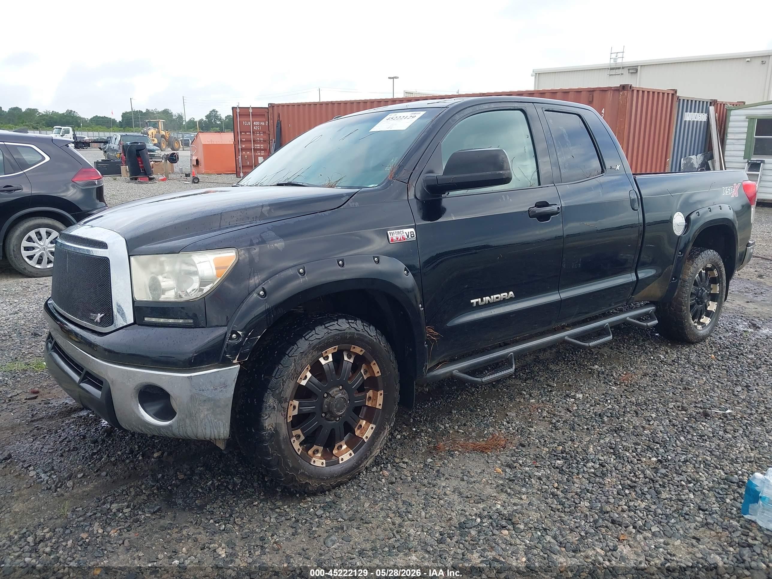 2012 Toyota Tundra Grade 5.7l V8 Black vin: 5TFRY5F18CX118015