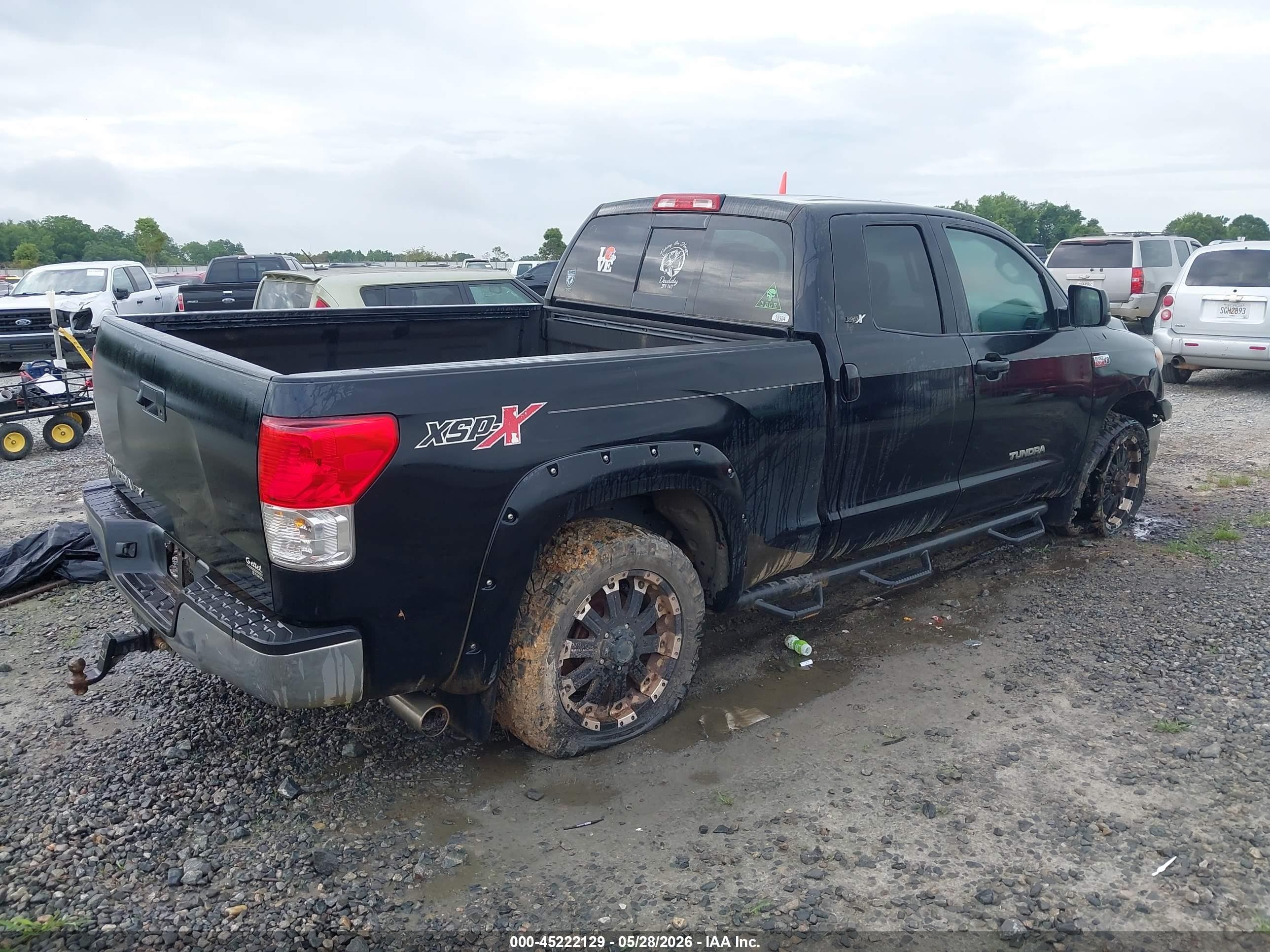 2012 Toyota Tundra Grade 5.7l V8 Black vin: 5TFRY5F18CX118015