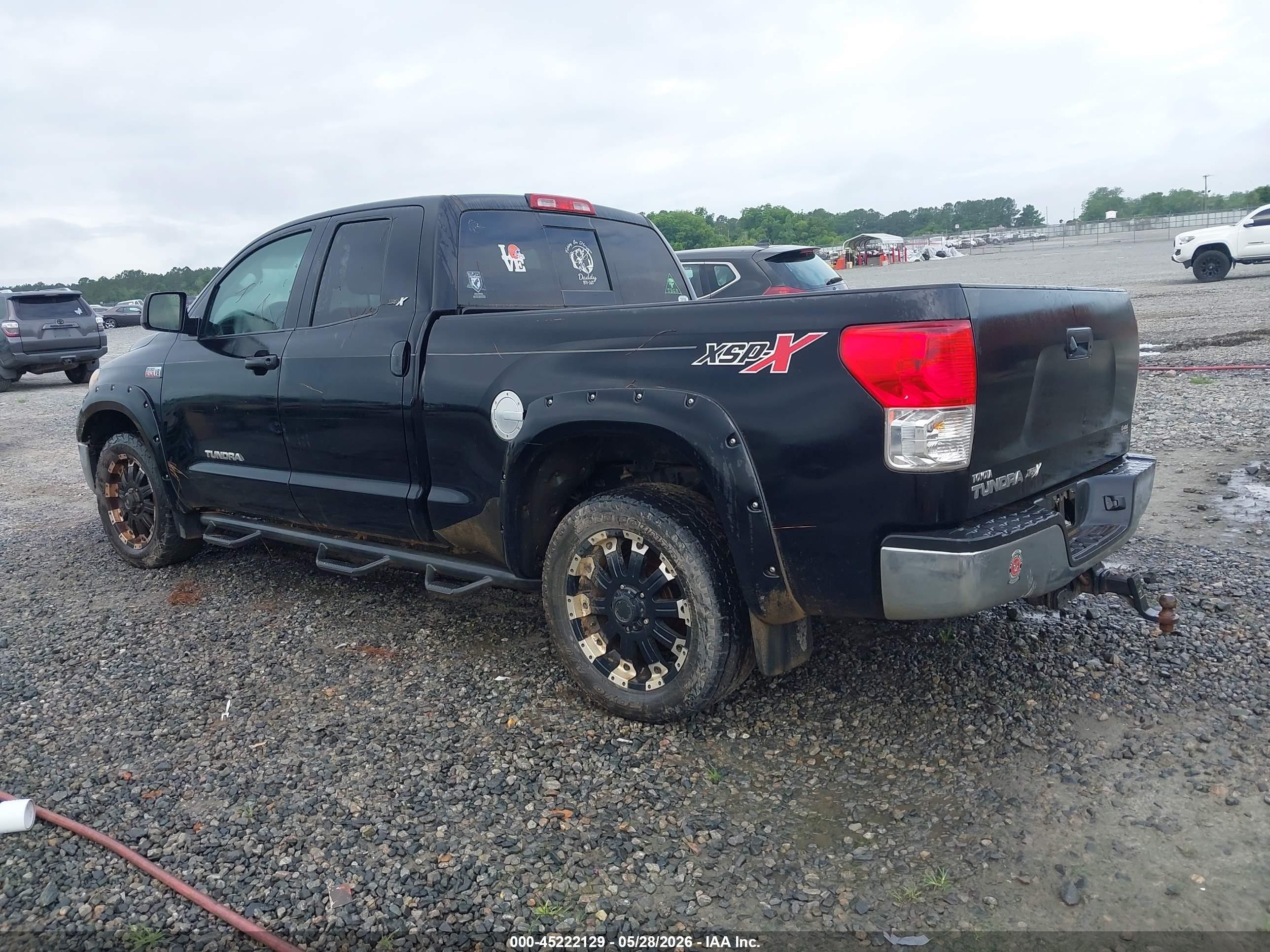2012 Toyota Tundra Grade 5.7l V8 Black vin: 5TFRY5F18CX118015