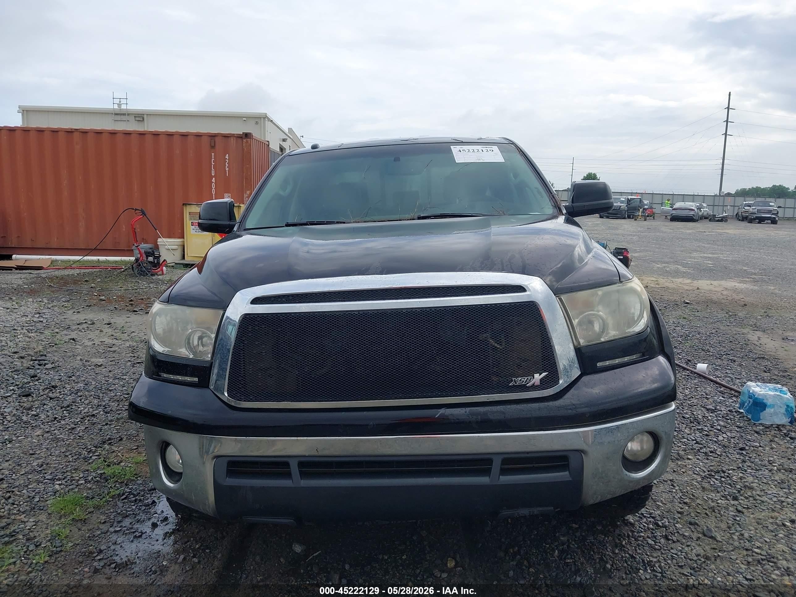 2012 Toyota Tundra Grade 5.7l V8 Black vin: 5TFRY5F18CX118015
