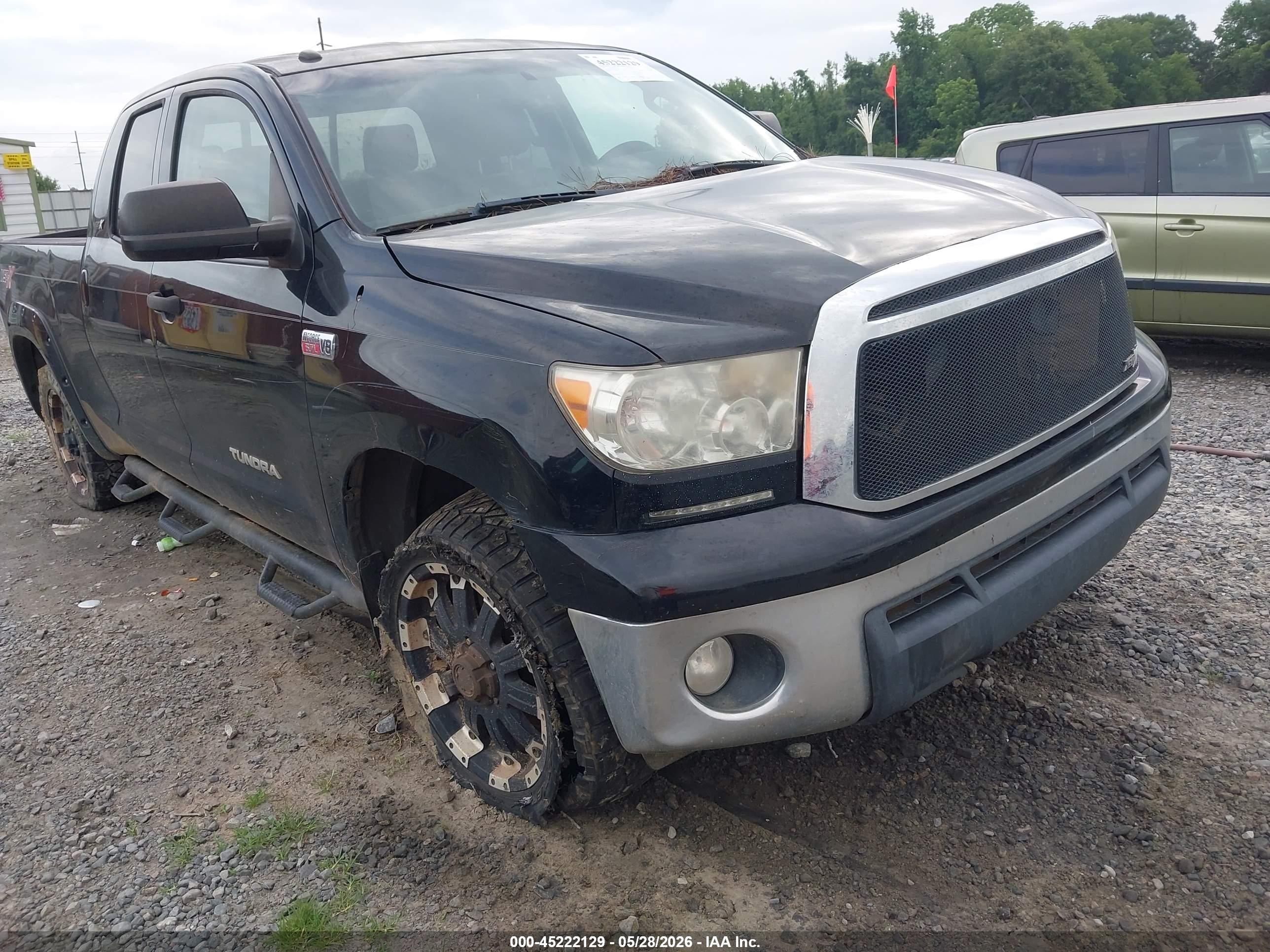 2012 Toyota Tundra Grade 5.7l V8 Black vin: 5TFRY5F18CX118015