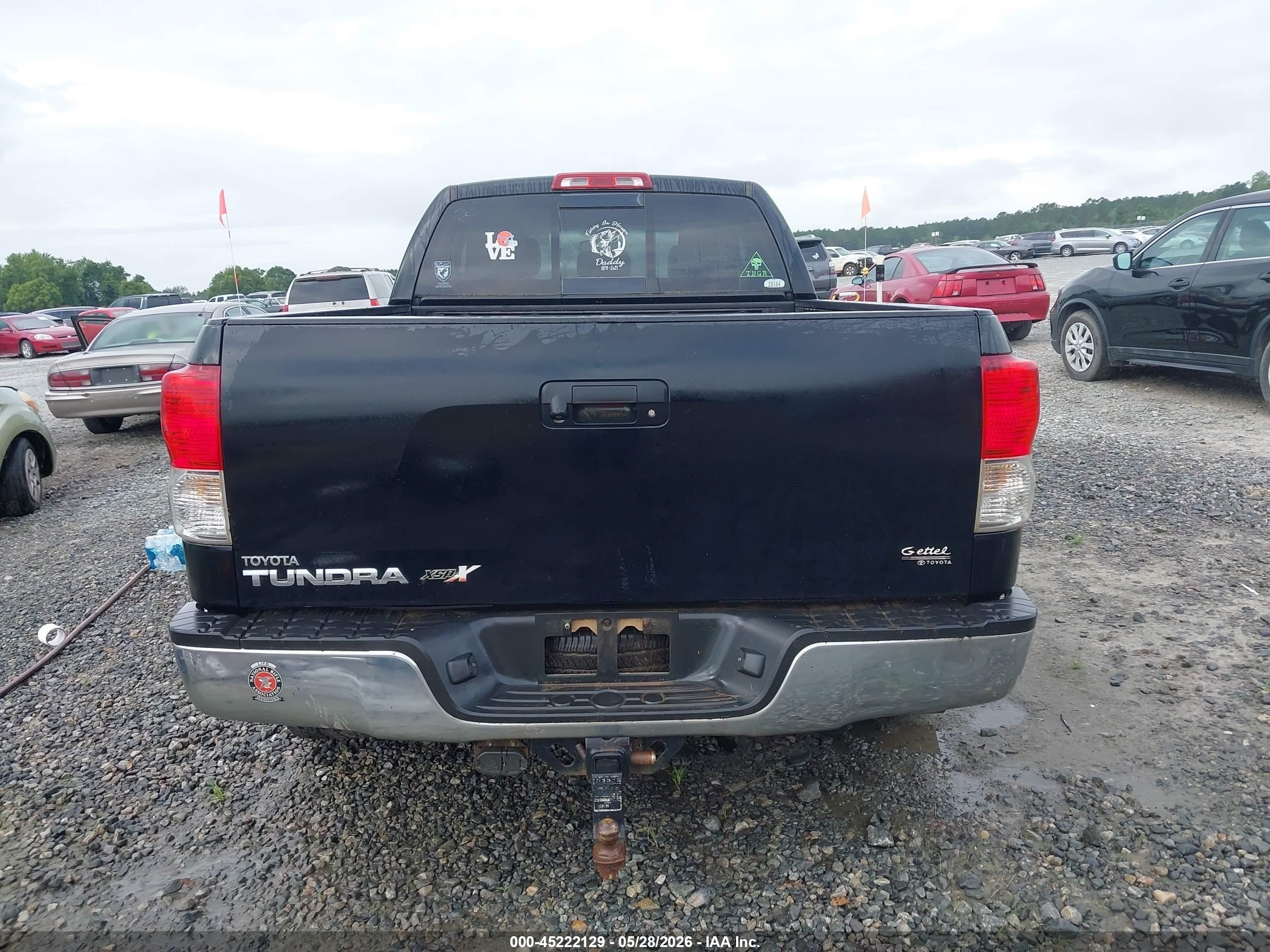2012 Toyota Tundra Grade 5.7l V8 Black vin: 5TFRY5F18CX118015