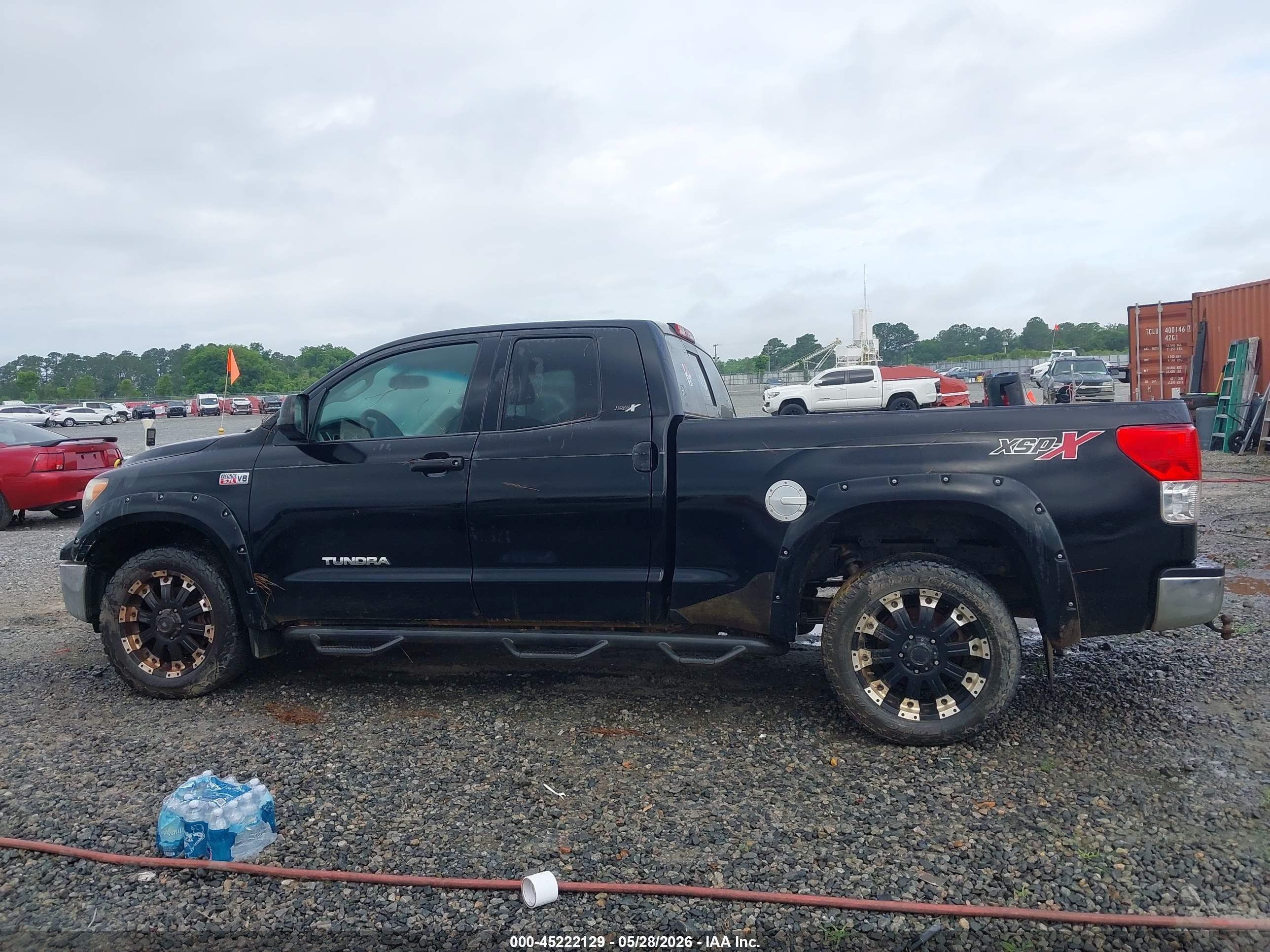 2012 Toyota Tundra Grade 5.7l V8 Black vin: 5TFRY5F18CX118015