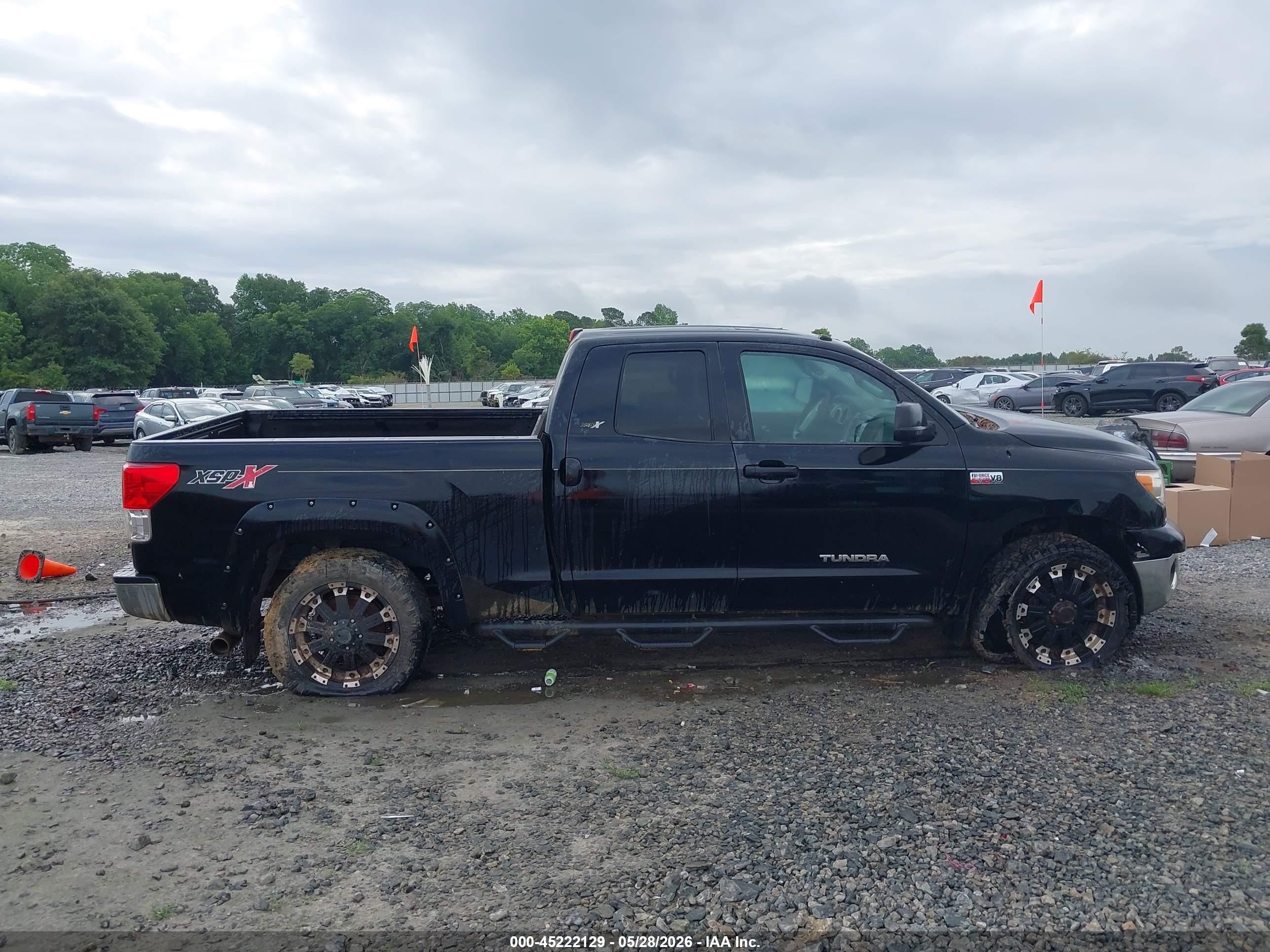2012 Toyota Tundra Grade 5.7l V8 Black vin: 5TFRY5F18CX118015