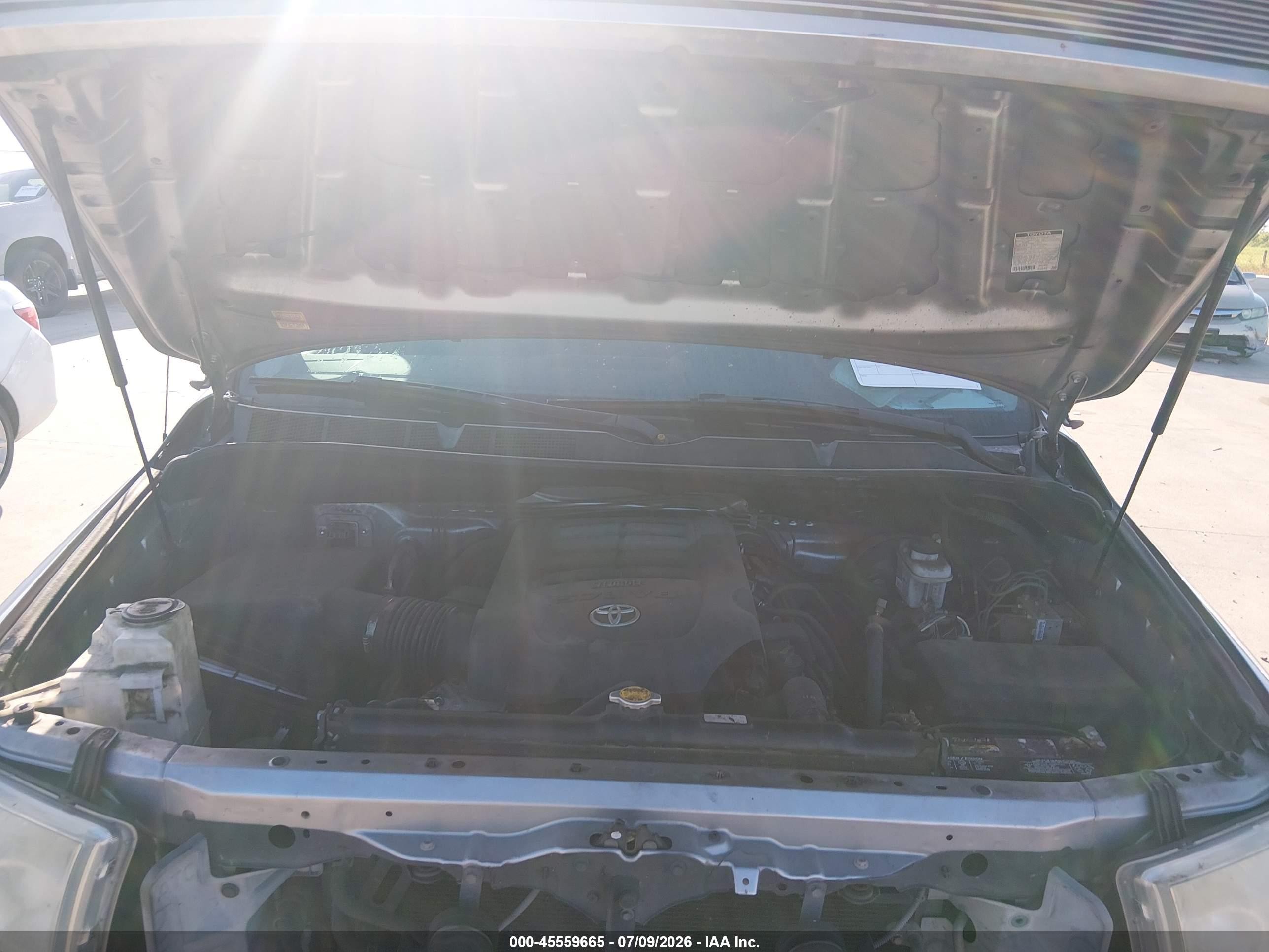 2012 Toyota Tundra Grade 5.7l V8 Gray vin: 5TFRY5F18CX120301