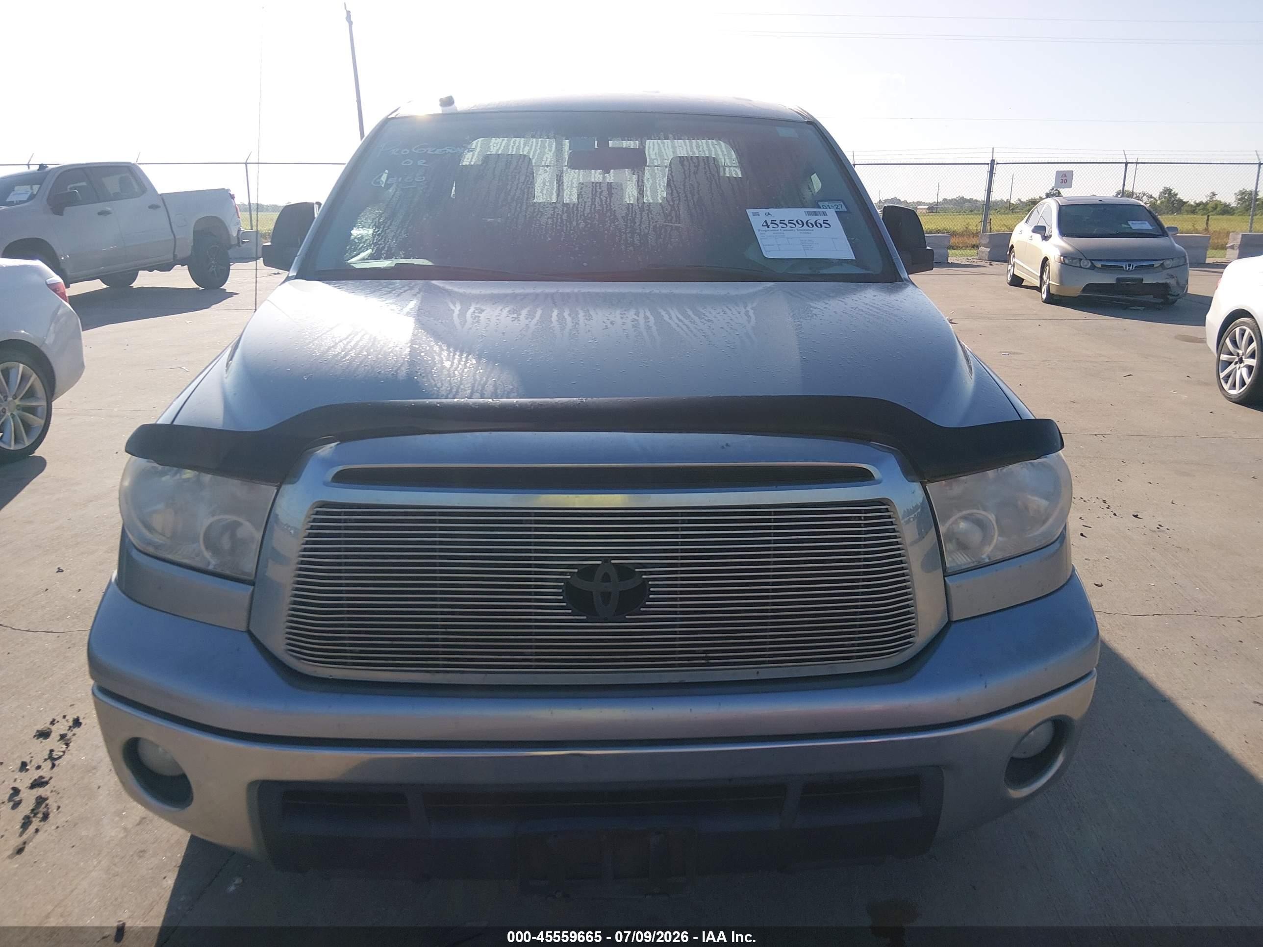 2012 Toyota Tundra Grade 5.7l V8 Gray vin: 5TFRY5F18CX120301