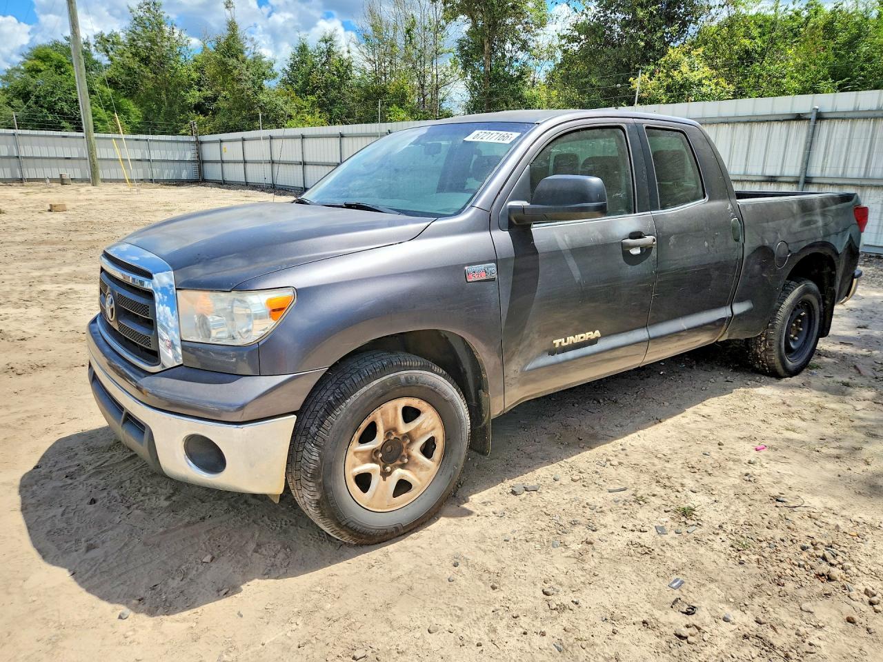 2012 Toyota Tundra Double Cab Sr5 Gray vin: 5TFRY5F18CX121545