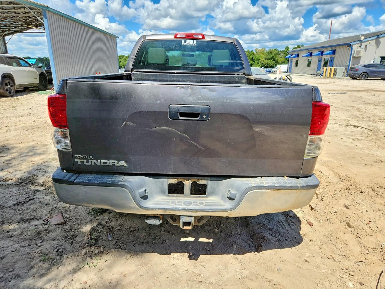 2012 Toyota Tundra Double Cab Sr5 Gray vin: 5TFRY5F18CX121545