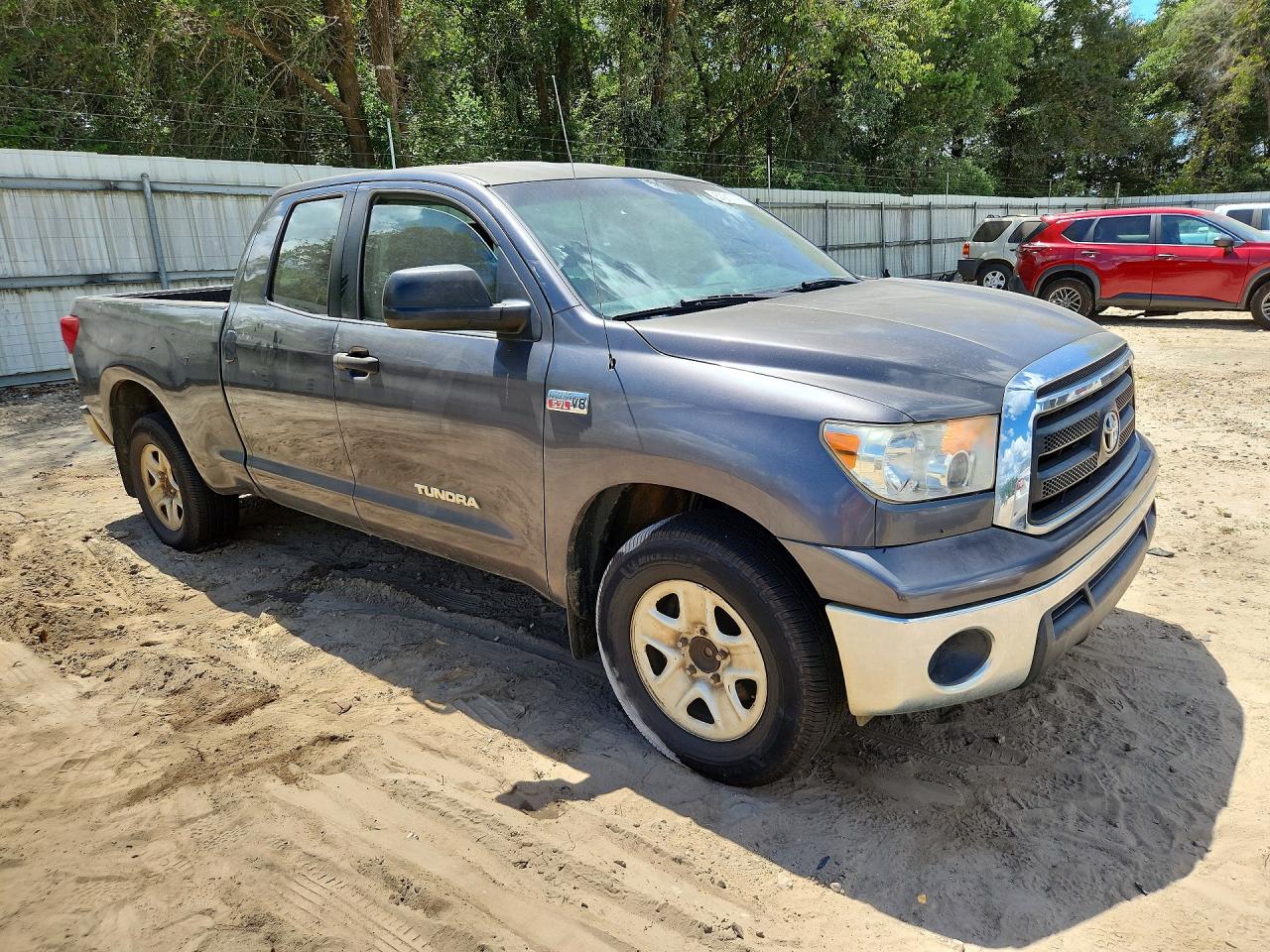 2012 Toyota Tundra Double Cab Sr5 Gray vin: 5TFRY5F18CX121545