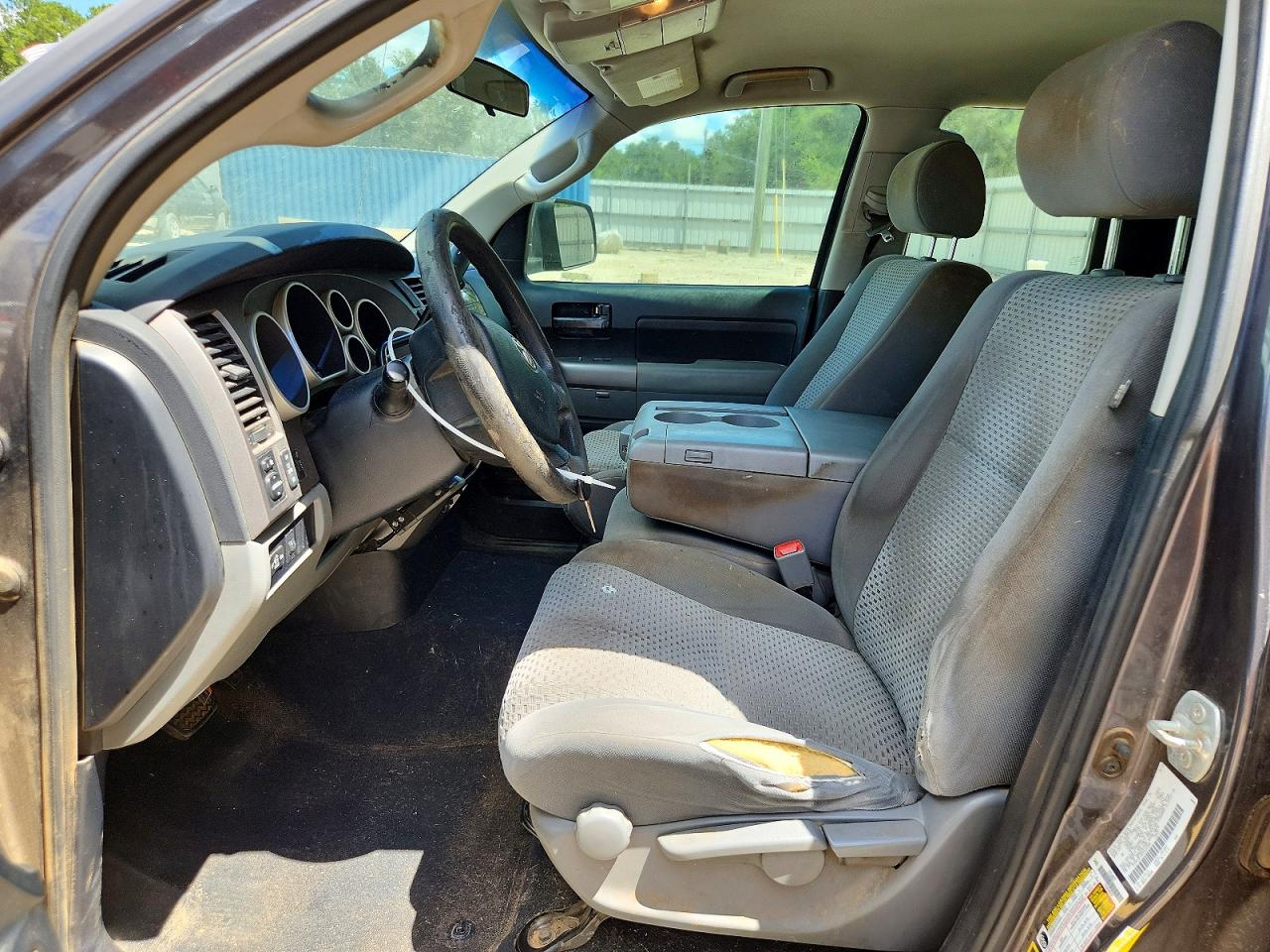 2012 Toyota Tundra Double Cab Sr5 Gray vin: 5TFRY5F18CX121545