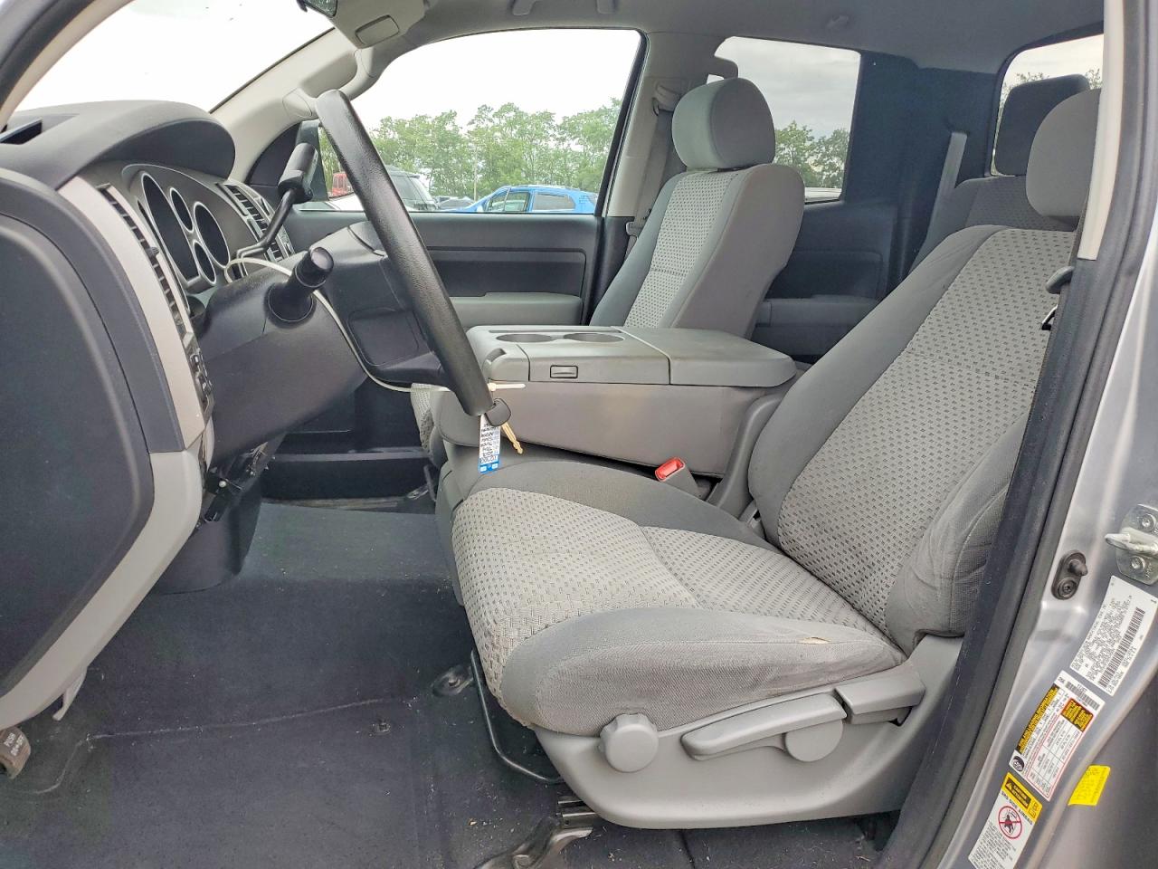 2013 Toyota Tundra Double Cab Sr5 Silver vin: 5TFRY5F18DX145894