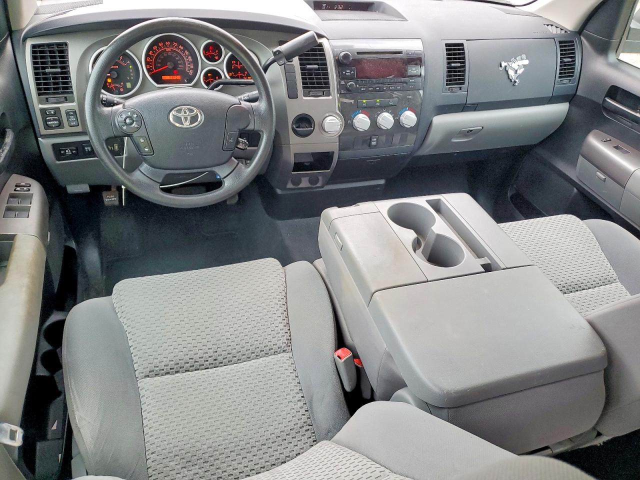 2013 Toyota Tundra Double Cab Sr5 Silver vin: 5TFRY5F18DX145894