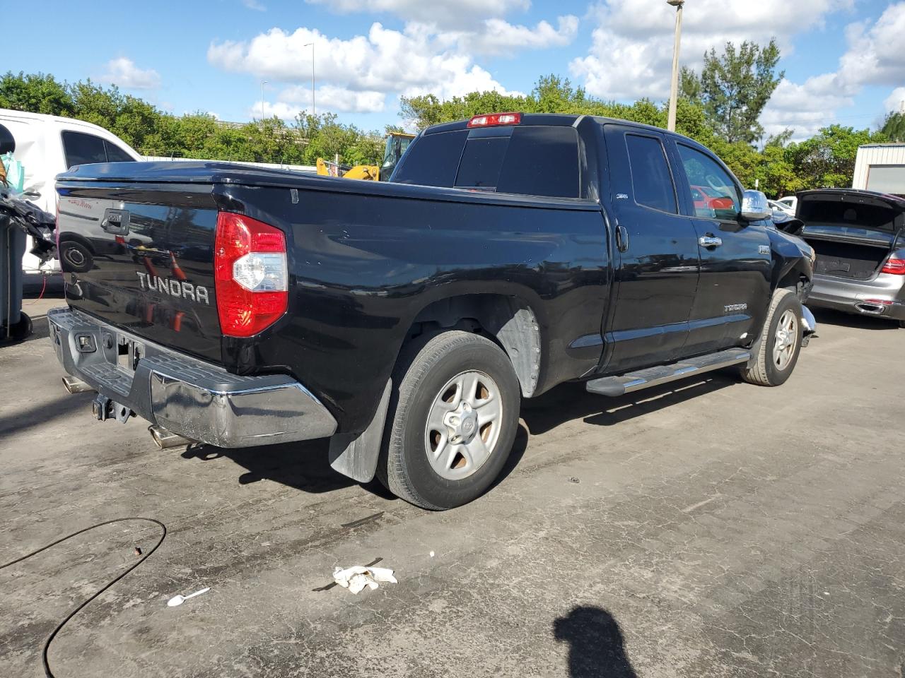 2015 Toyota Tundra Sr5 Black vin: 5TFRY5F18FX182799