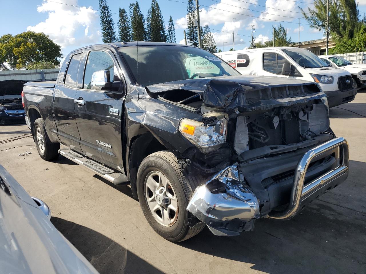 2015 Toyota Tundra Sr5 Black vin: 5TFRY5F18FX182799