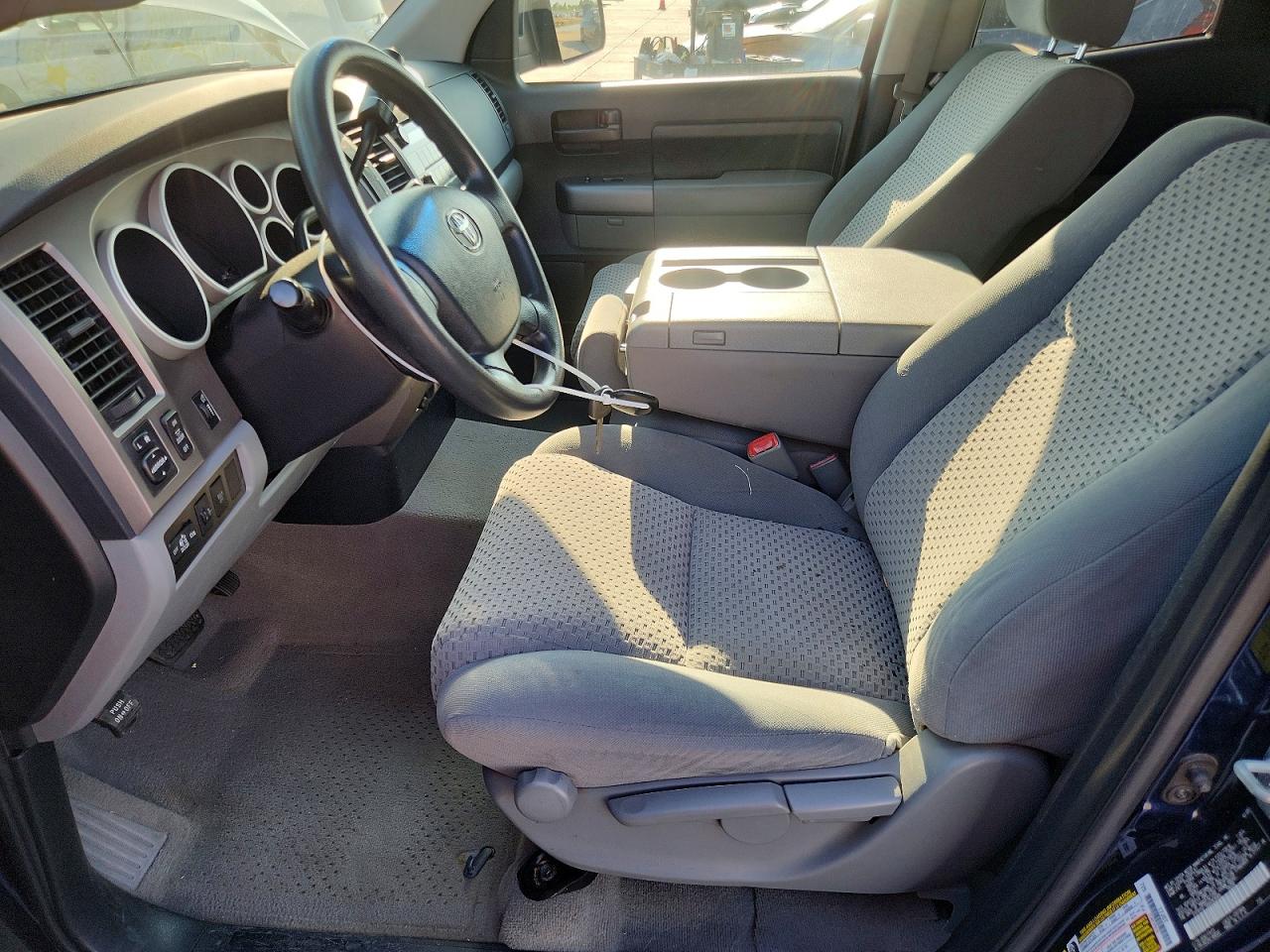 2010 Toyota Tundra Double Cab Sr5 Blue vin: 5TFRY5F19AX083689