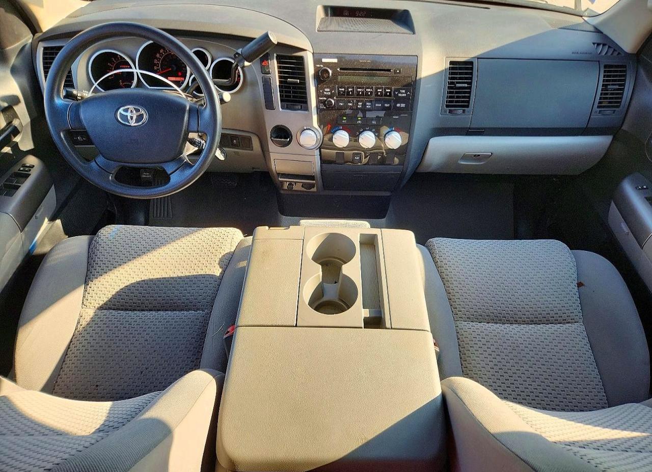 2010 Toyota Tundra Double Cab Sr5 Blue vin: 5TFRY5F19AX083689