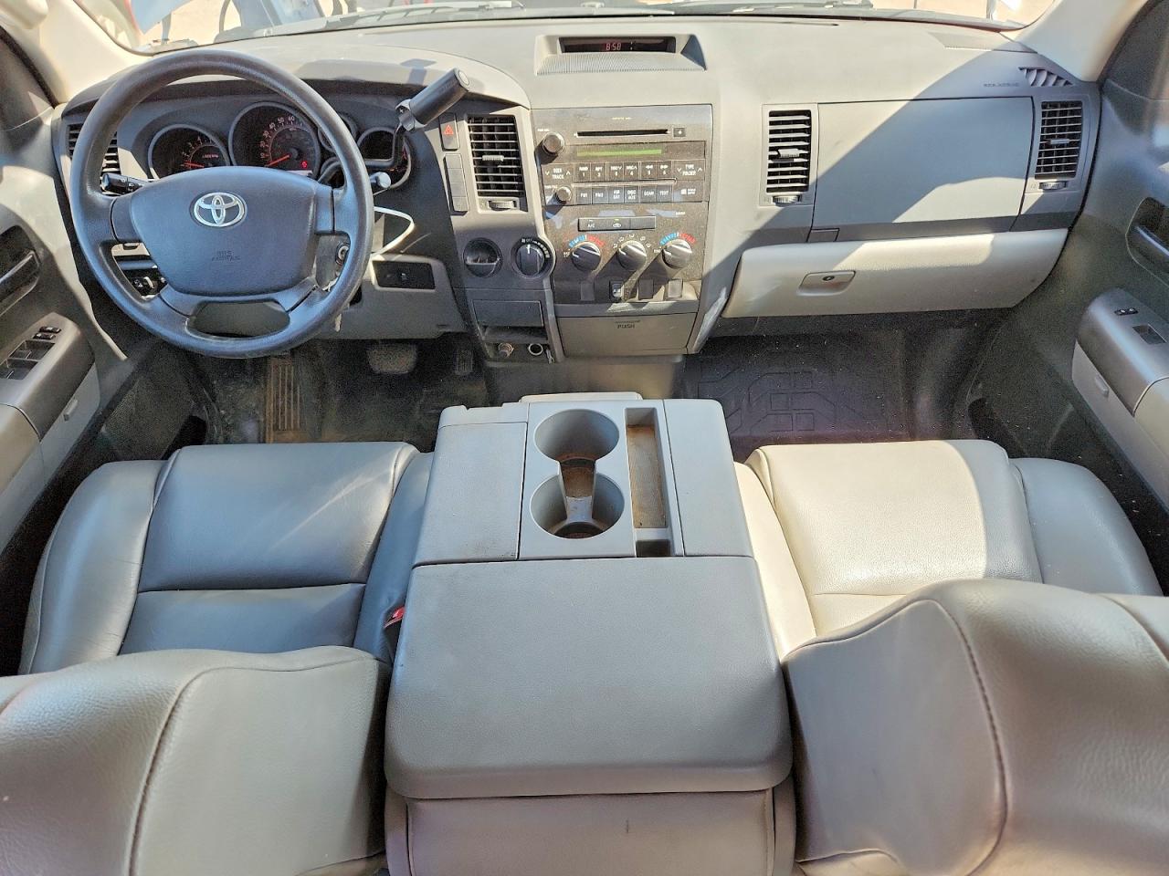 2010 Toyota Tundra Double Cab Sr5 Gray vin: 5TFRY5F19AX089721