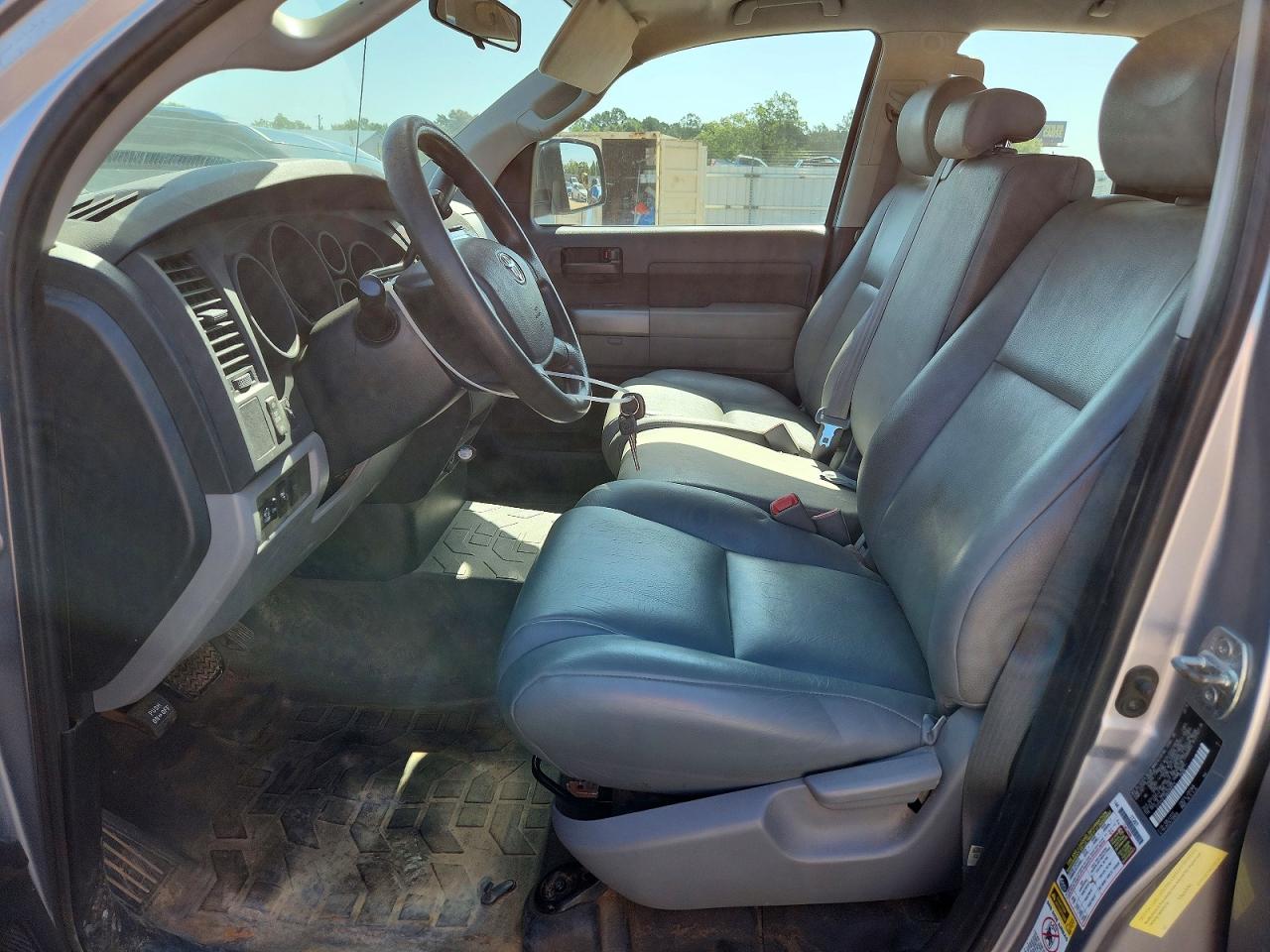 2010 Toyota Tundra Double Cab Sr5 Gray vin: 5TFRY5F19AX089721