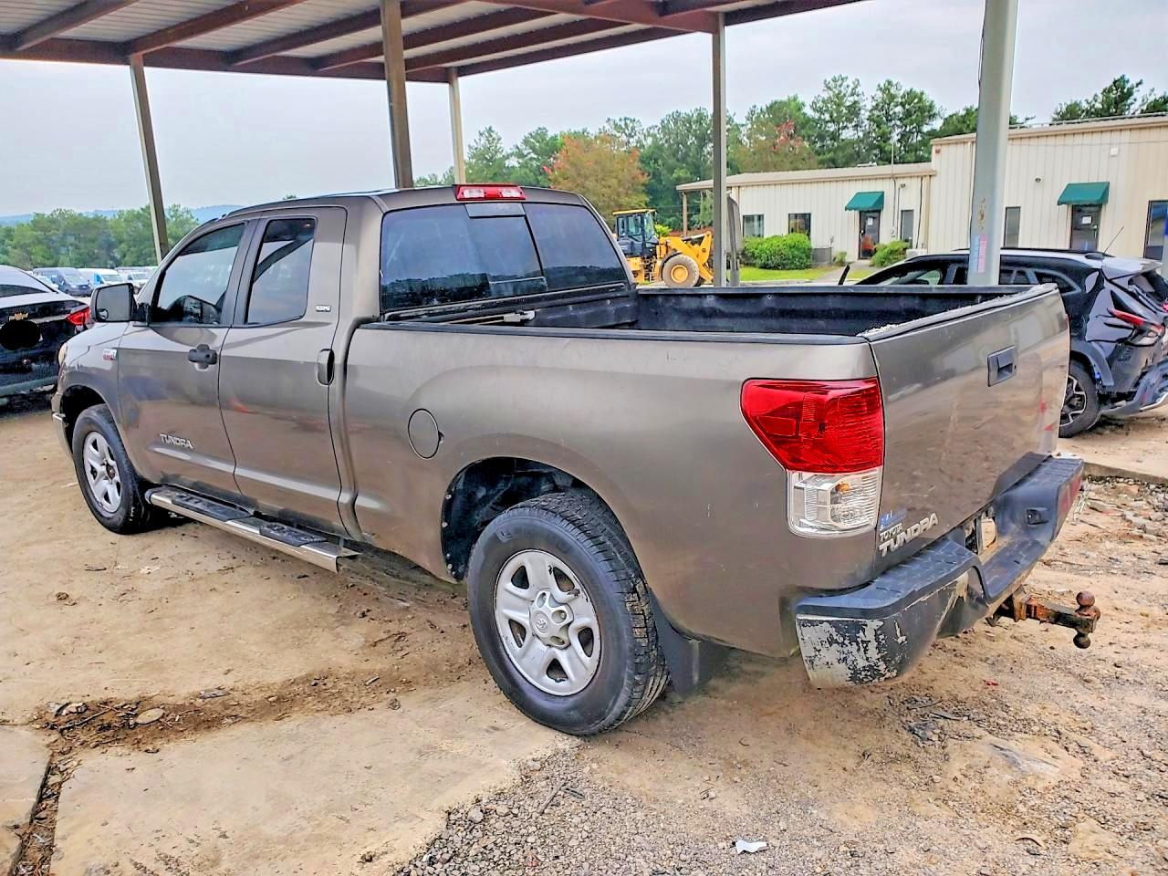 2010 Toyota Tundra Double Cab Sr5 Gray vin: 5TFRY5F19AX097835