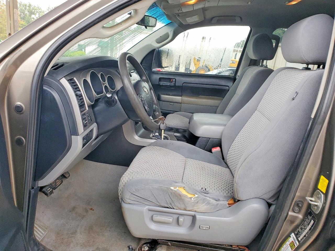 2010 Toyota Tundra Double Cab Sr5 Gray vin: 5TFRY5F19AX097835