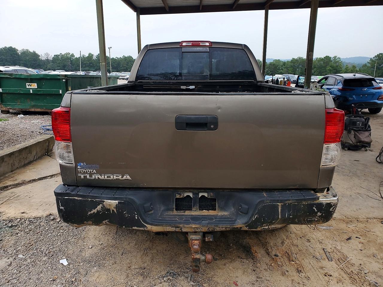 2010 Toyota Tundra Double Cab Sr5 Gray vin: 5TFRY5F19AX097835