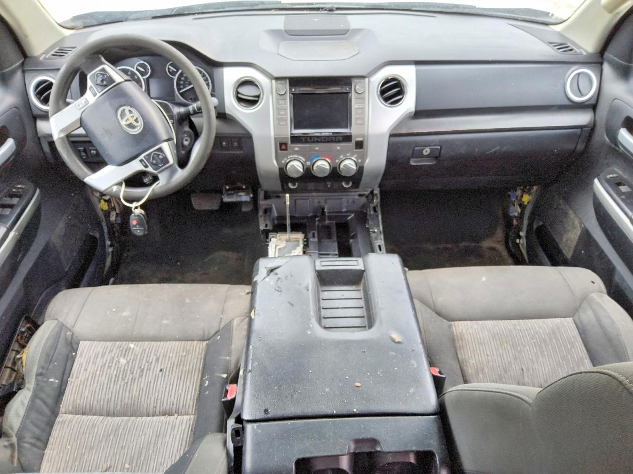 2014 Toyota Tundra Sr5 Silver vin: 5TFRY5F19EX170529
