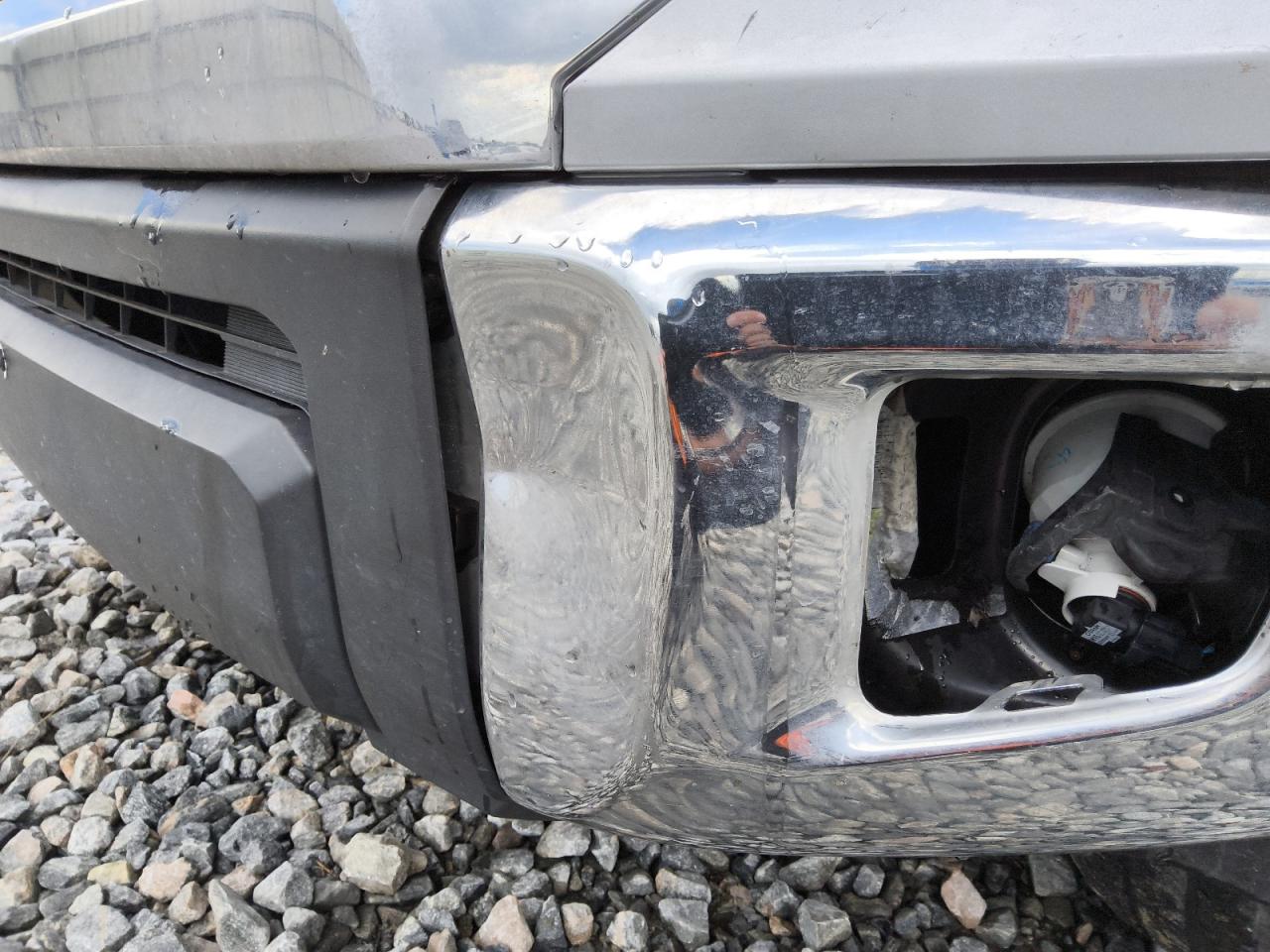 2014 Toyota Tundra Sr5 Silver vin: 5TFRY5F19EX170529 Damage: Front Metal Bumper Chrome, Dent(S) W/No Paint Dmg, 1 To 2 Inches