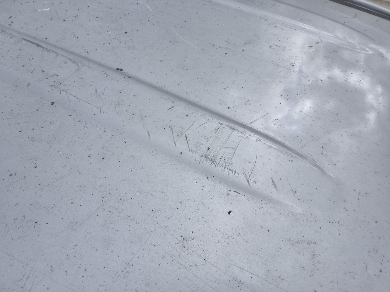 2014 Toyota Tundra Sr5 Silver vin: 5TFRY5F19EX170529 Damage: Roof Panel, Heavy Scratch, > 12 Inches