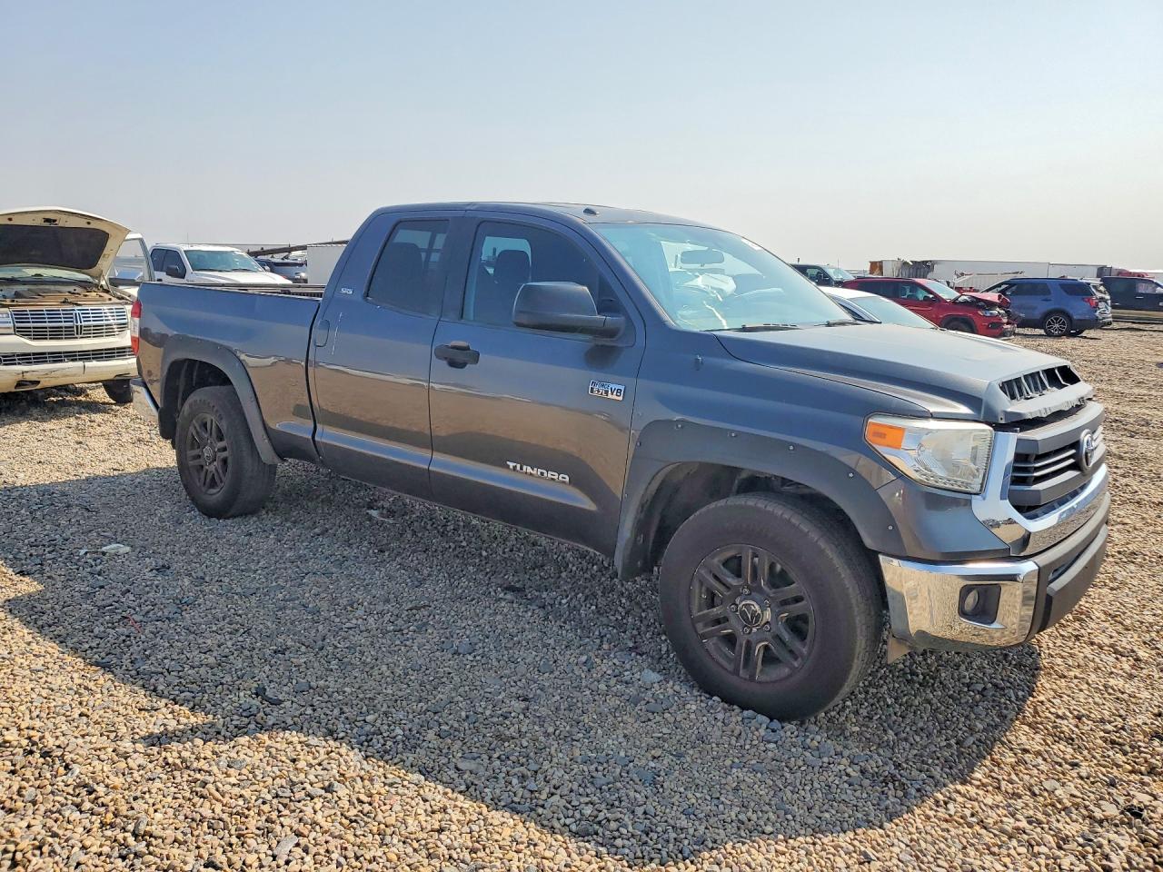2015 Toyota Tundra Sr5 Gray vin: 5TFRY5F19FX180639