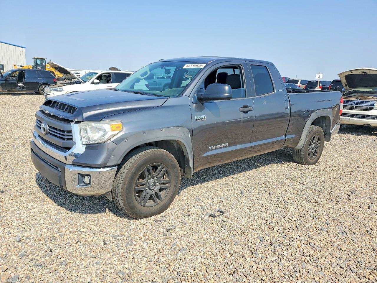 2015 Toyota Tundra Sr5 Gray vin: 5TFRY5F19FX180639