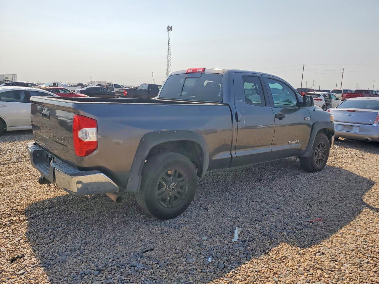 2015 Toyota Tundra Sr5 Gray vin: 5TFRY5F19FX180639