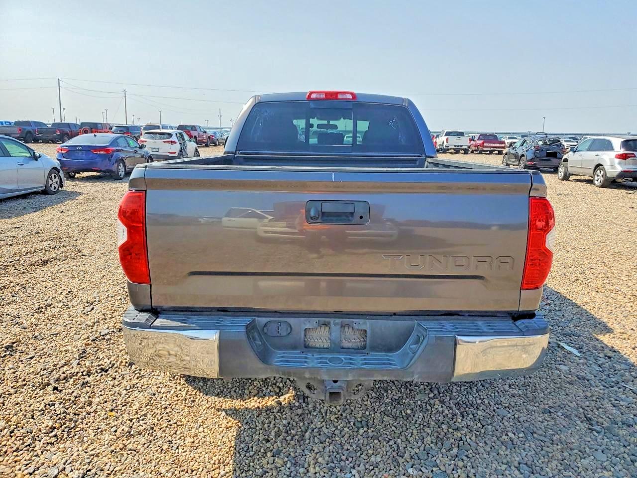 2015 Toyota Tundra Sr5 Gray vin: 5TFRY5F19FX180639