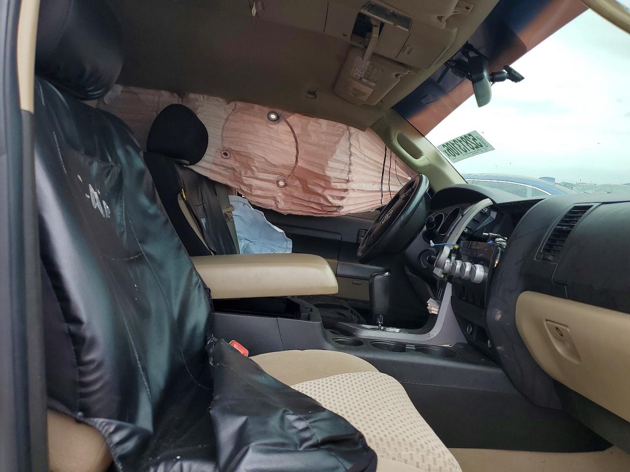 2010 Toyota Tundra White vin: 5TFRY5F1XAX077707