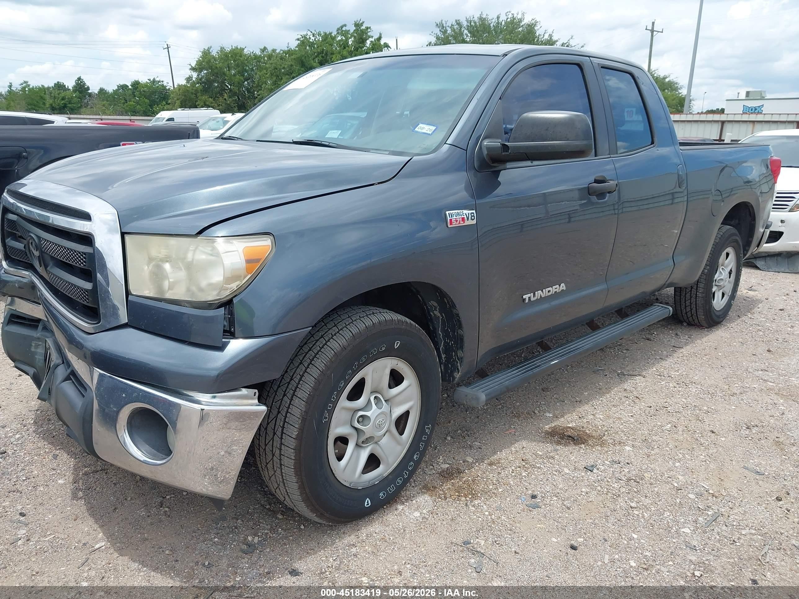 2010 Toyota Tundra Grade 5.7l V8 Gray vin: 5TFRY5F1XAX079568