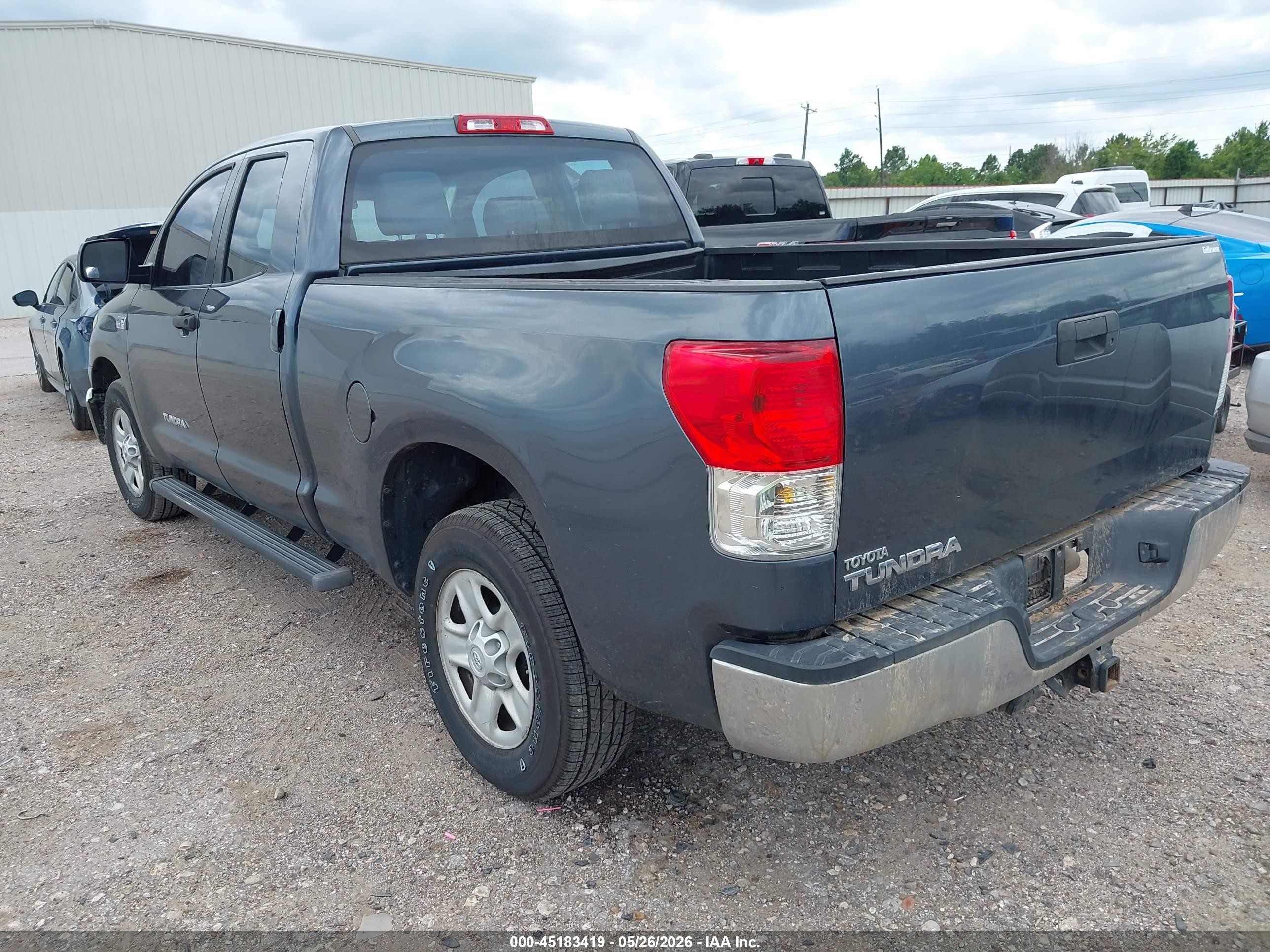 2010 Toyota Tundra Grade 5.7l V8 Gray vin: 5TFRY5F1XAX079568
