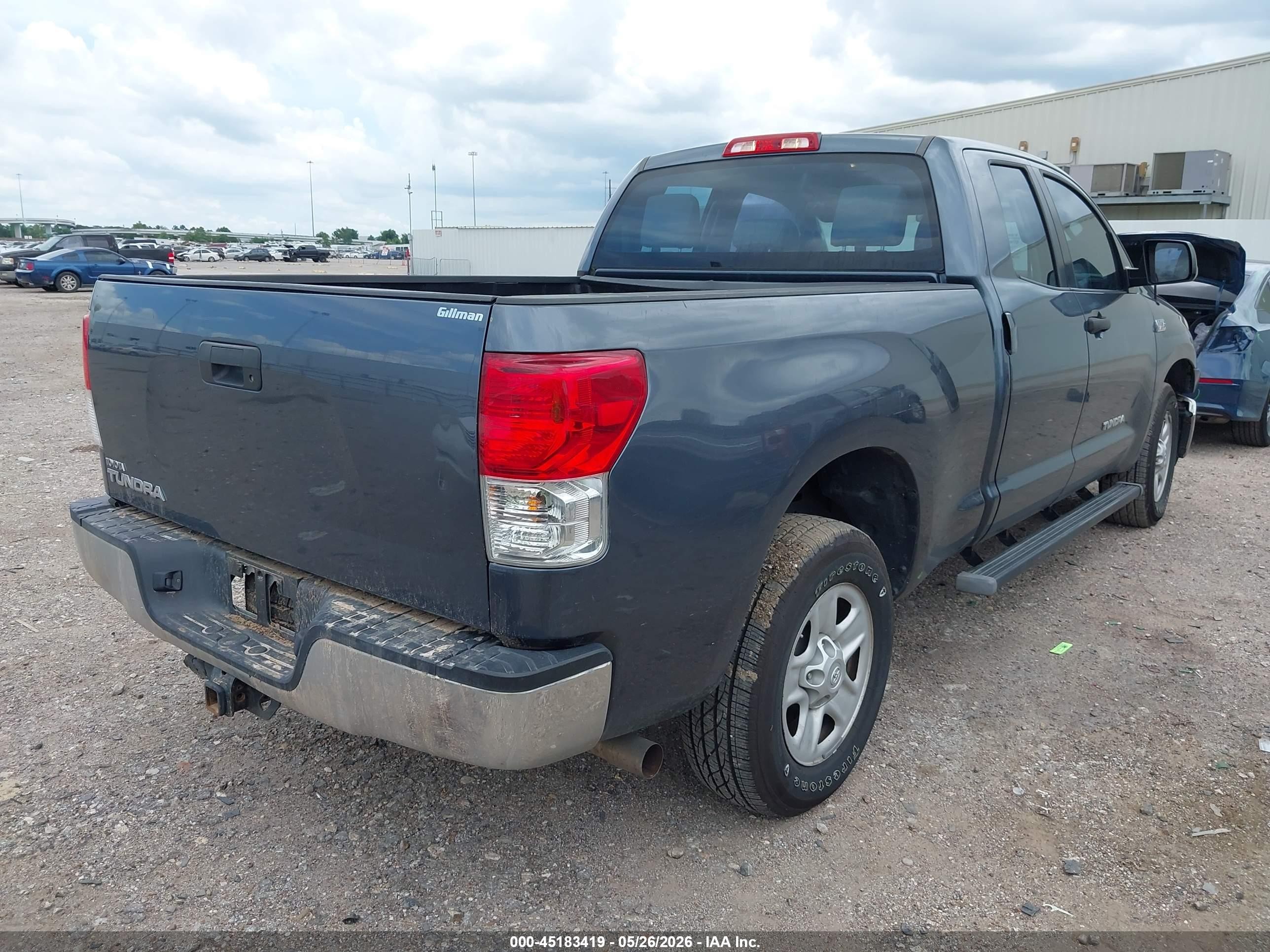 2010 Toyota Tundra Grade 5.7l V8 Gray vin: 5TFRY5F1XAX079568