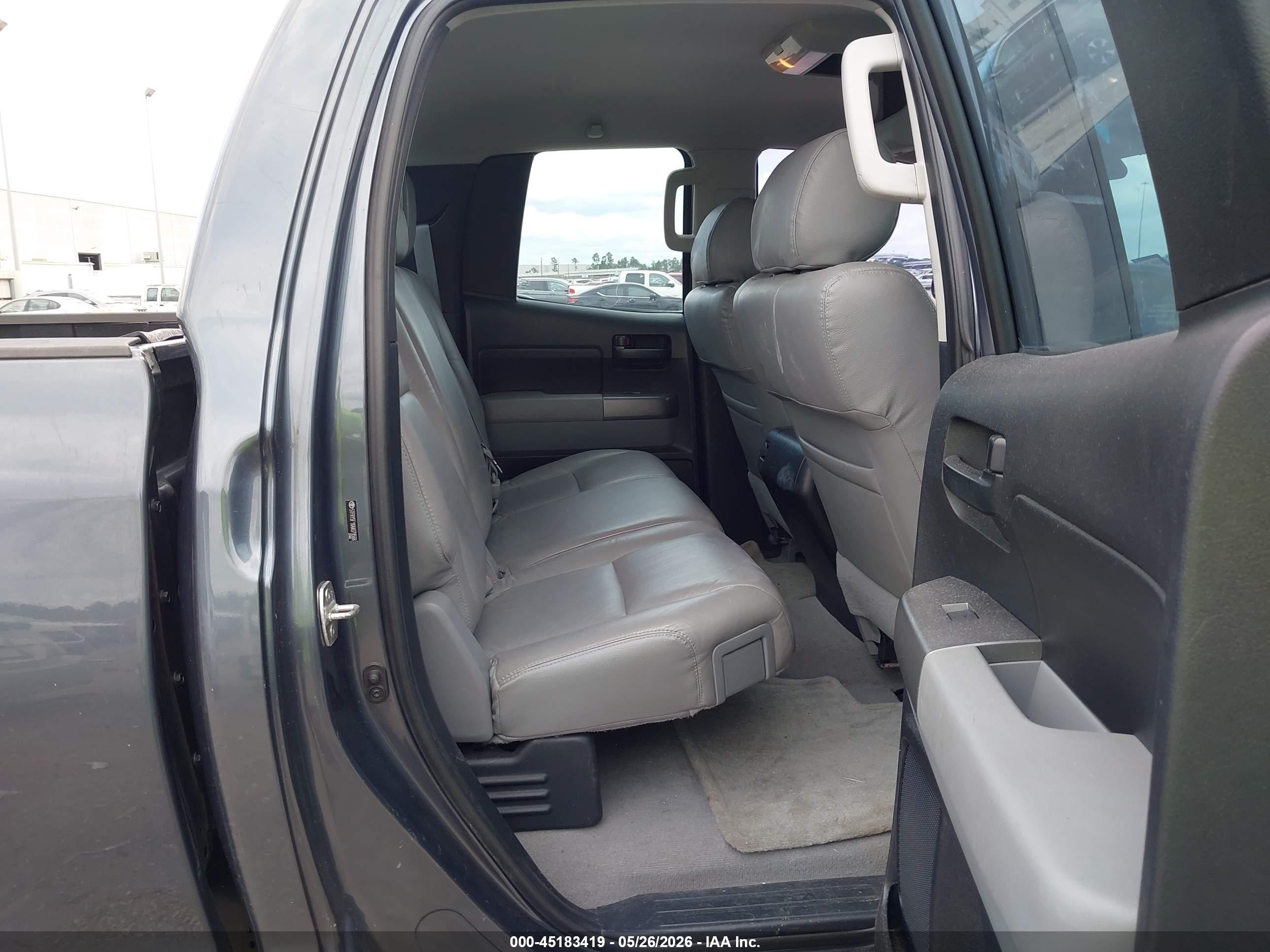 2010 Toyota Tundra Grade 5.7l V8 Gray vin: 5TFRY5F1XAX079568