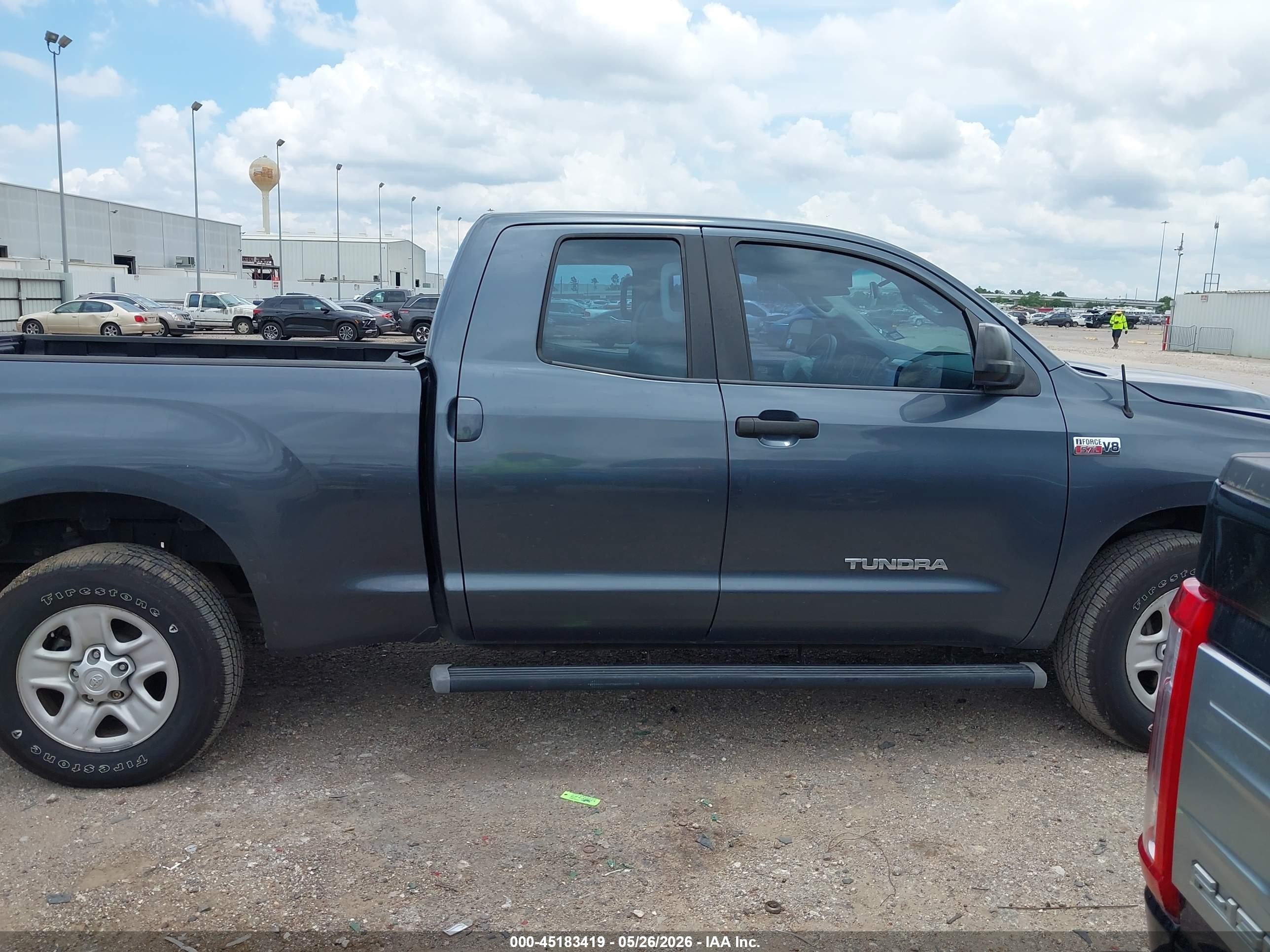 2010 Toyota Tundra Grade 5.7l V8 Gray vin: 5TFRY5F1XAX079568