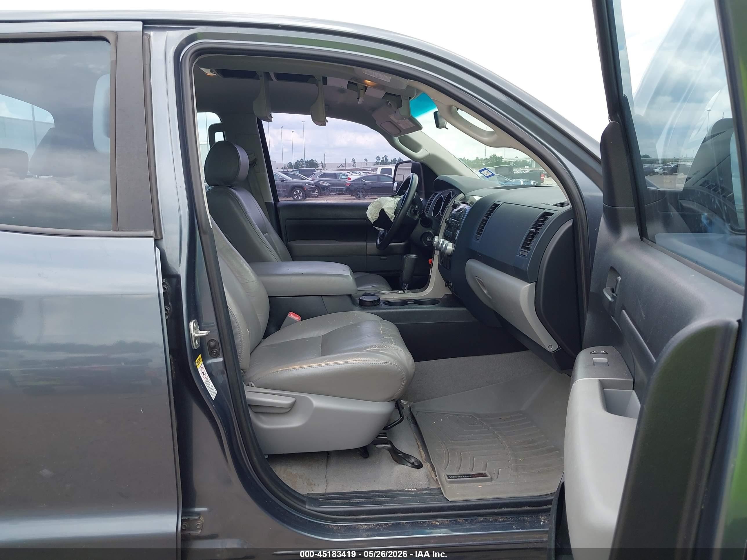 2010 Toyota Tundra Grade 5.7l V8 Gray vin: 5TFRY5F1XAX079568