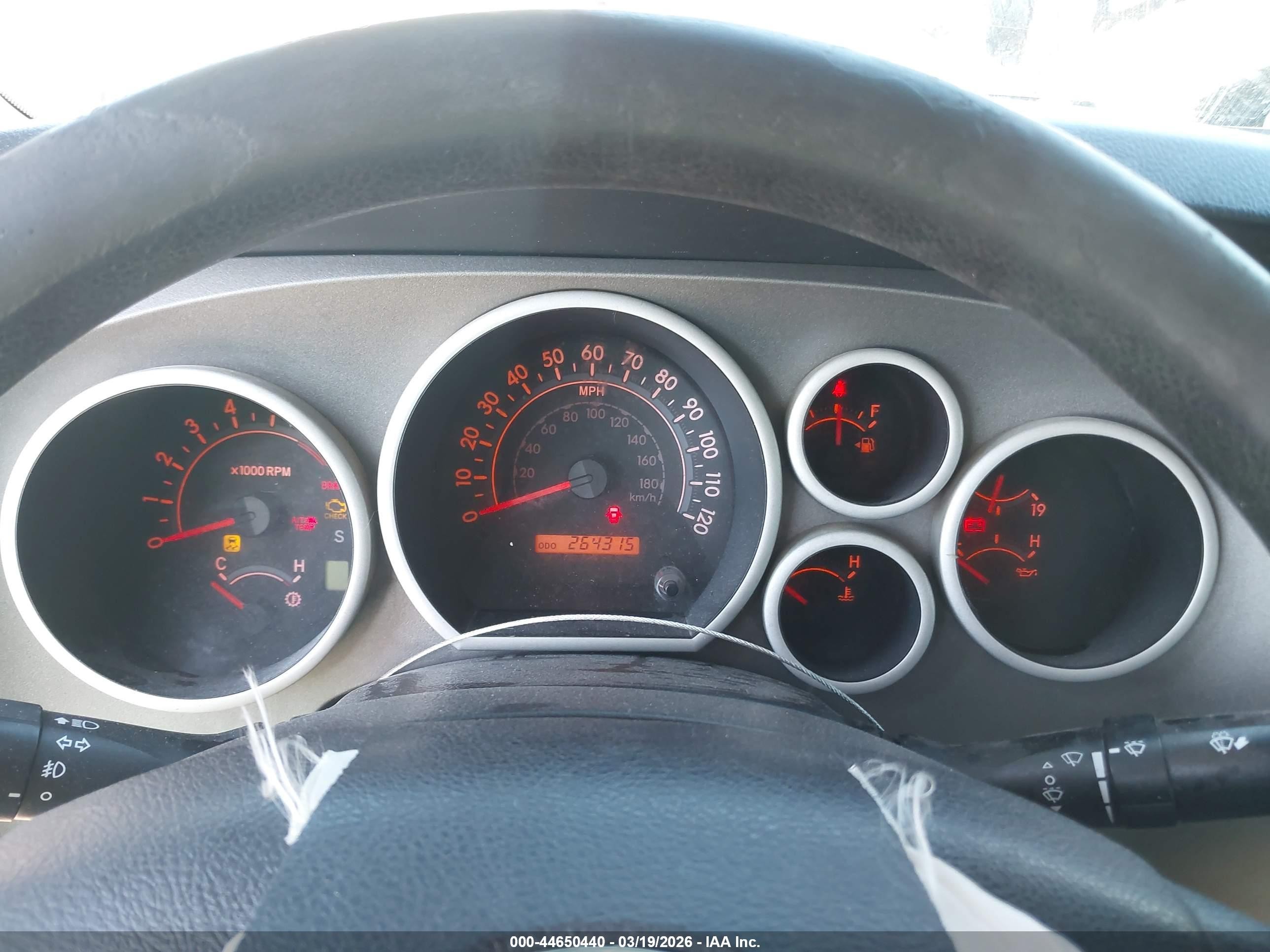 2010 Toyota Tundra Grade 5.7l V8 Gray vin: 5TFRY5F1XAX082258