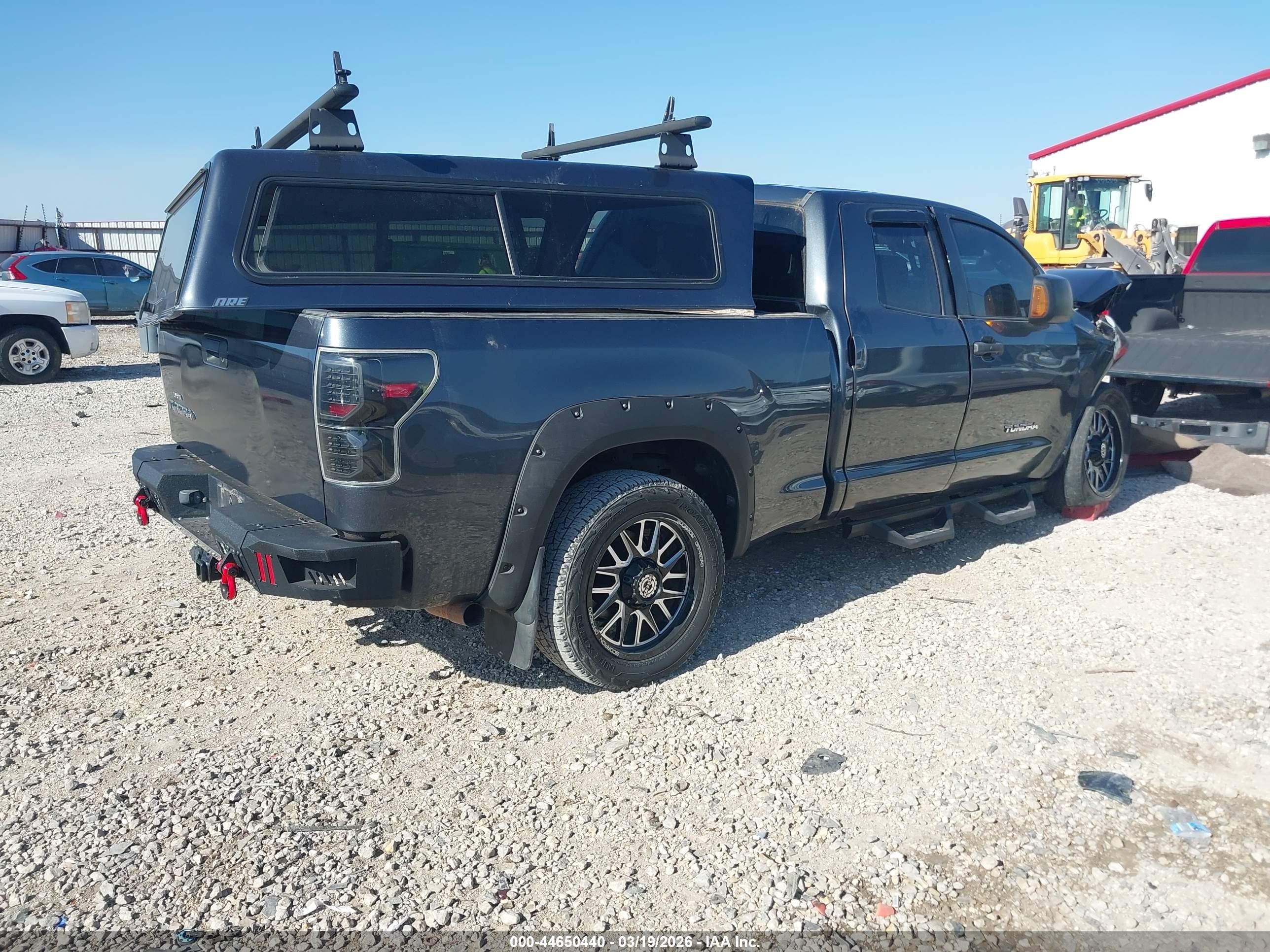 2010 Toyota Tundra Grade 5.7l V8 Gray vin: 5TFRY5F1XAX082258