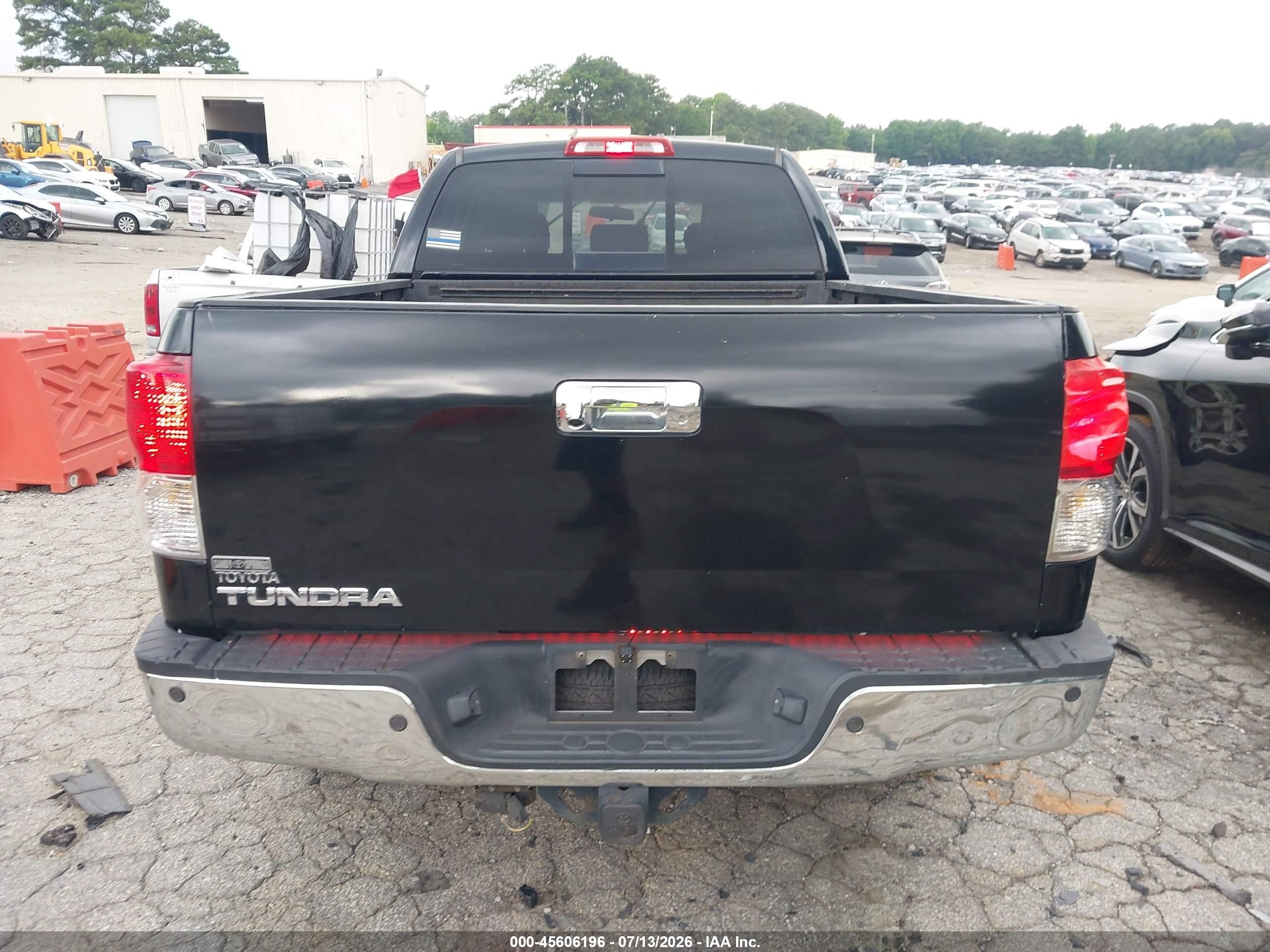 2011 Toyota Tundra Grade 5.7l V8 Black vin: 5TFRY5F1XBX114529